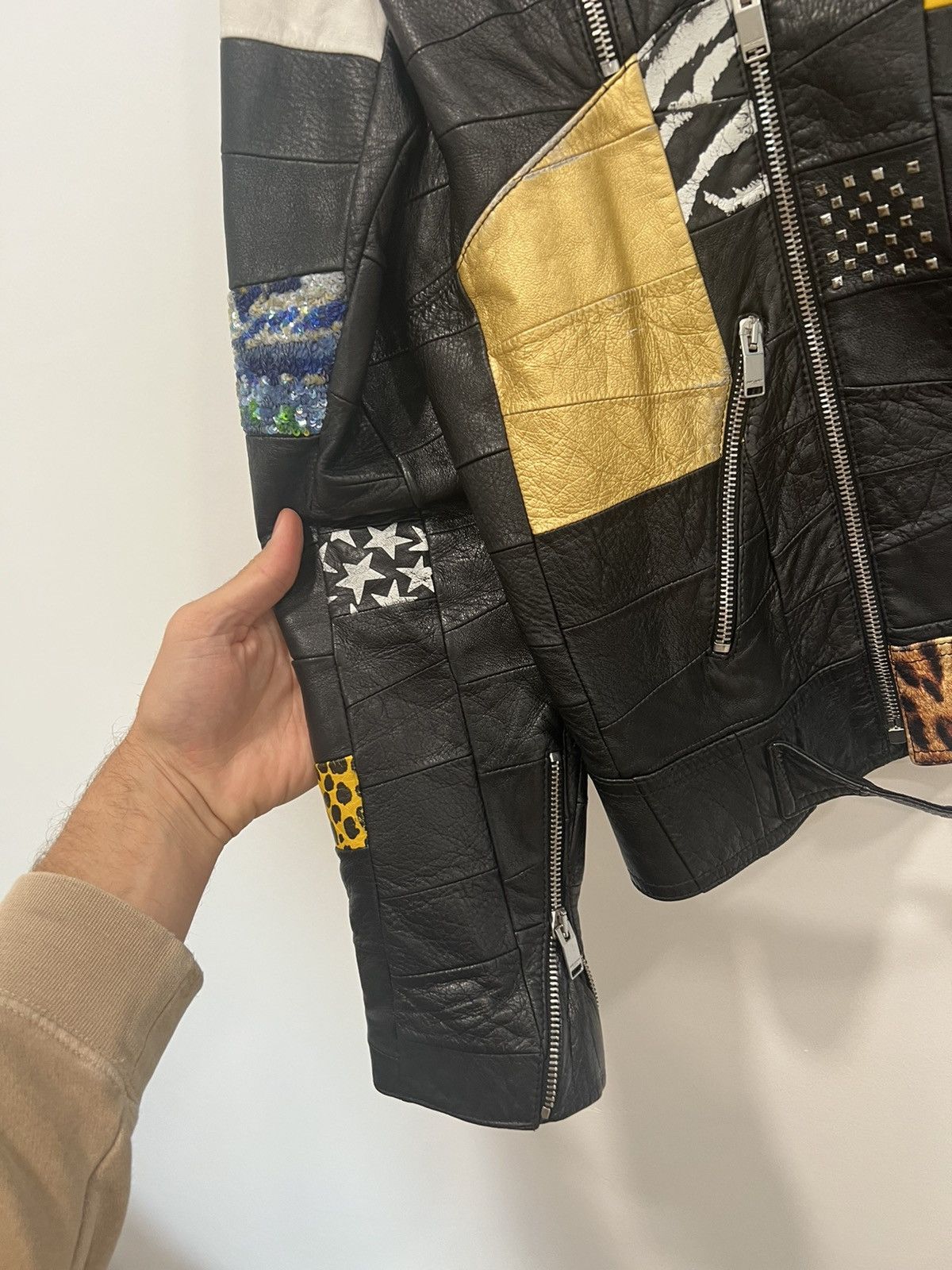Saint Laurent Paris Surf sound multipatch leather jacket Size US S / EU 44-46 / 1 - 5 Thumbnail