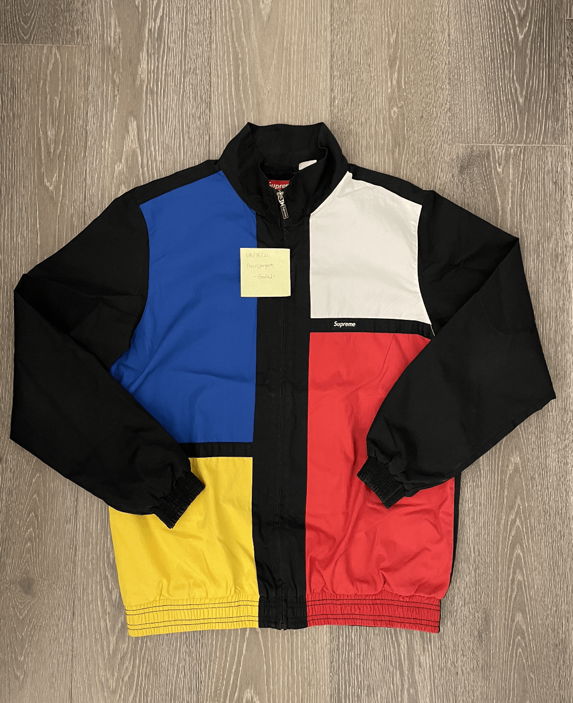 Supreme Supreme Color Blocked Track Jacket | Grailed