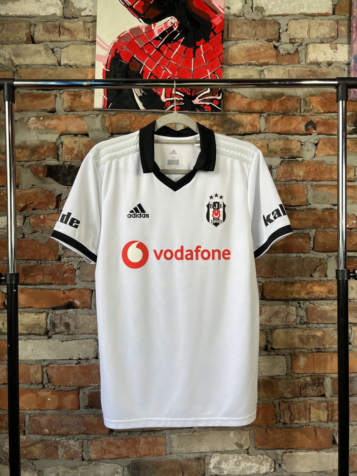 Adidas Besiktas 2018 Home Football Shirt Adidas Soccer Jersey Size US M / EU 48-50 / 2 - 1 Thumbnail