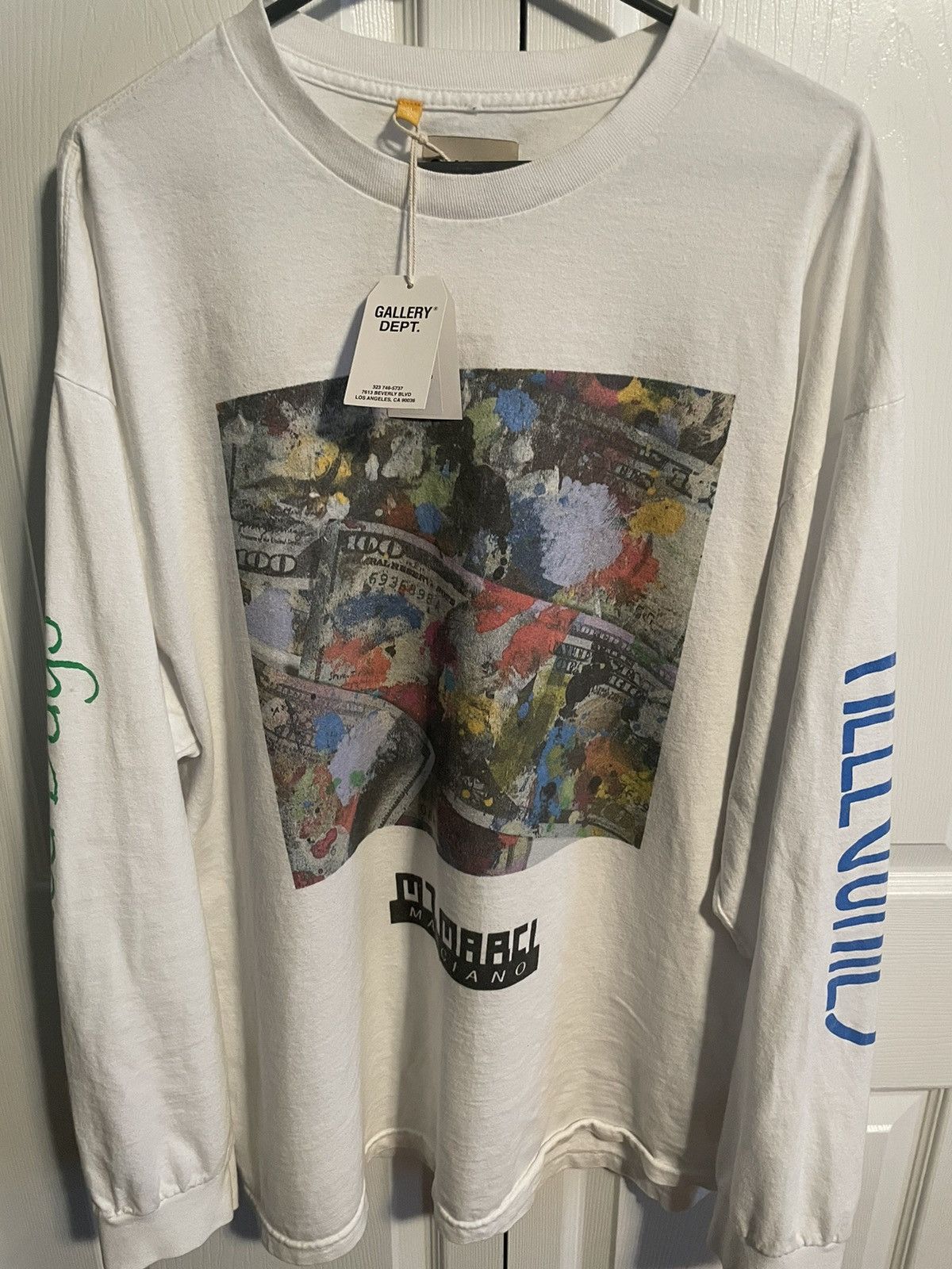 image of Gallery Dept Mt Marci (Allegories T) in White, Men's (Size XL)