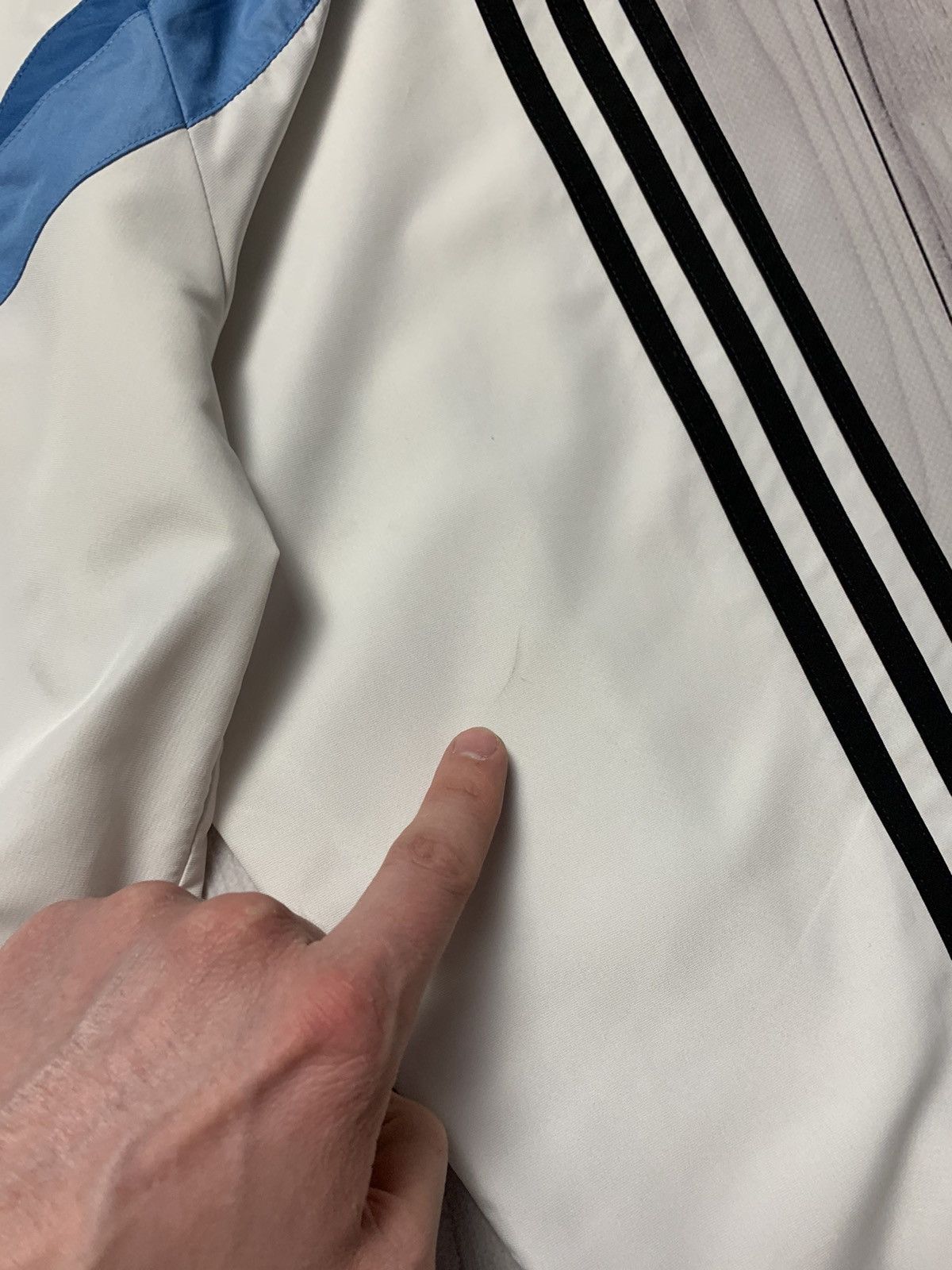 Vintage adidas Argentina soccer track jacket size L