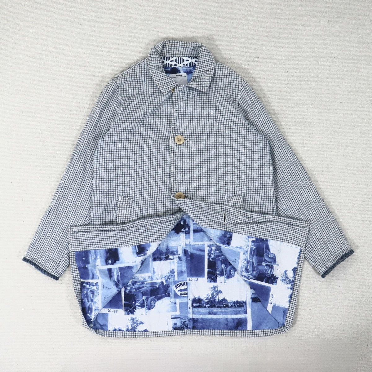 visvim MIES COAT BLUE 2 !! Visvim 15ss Mies Coat（Indigo Check）