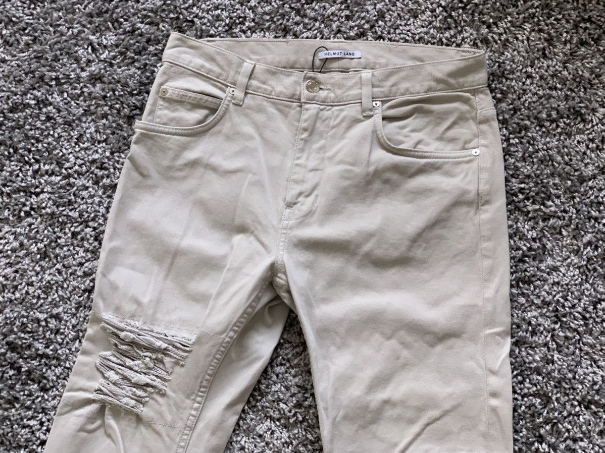 Helmut Lang !Extremely rare Helmut Lang ripped Jeans made in usa Size US 32 / EU 48 - 3 Thumbnail
