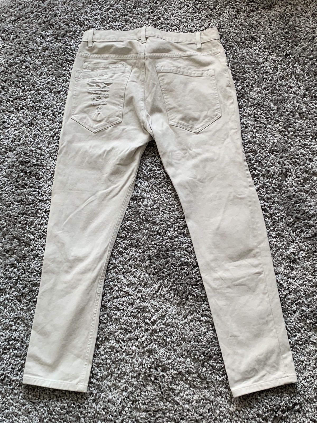 Helmut Lang !Extremely rare Helmut Lang ripped Jeans made in usa Size US 32 / EU 48 - 2 Thumbnail