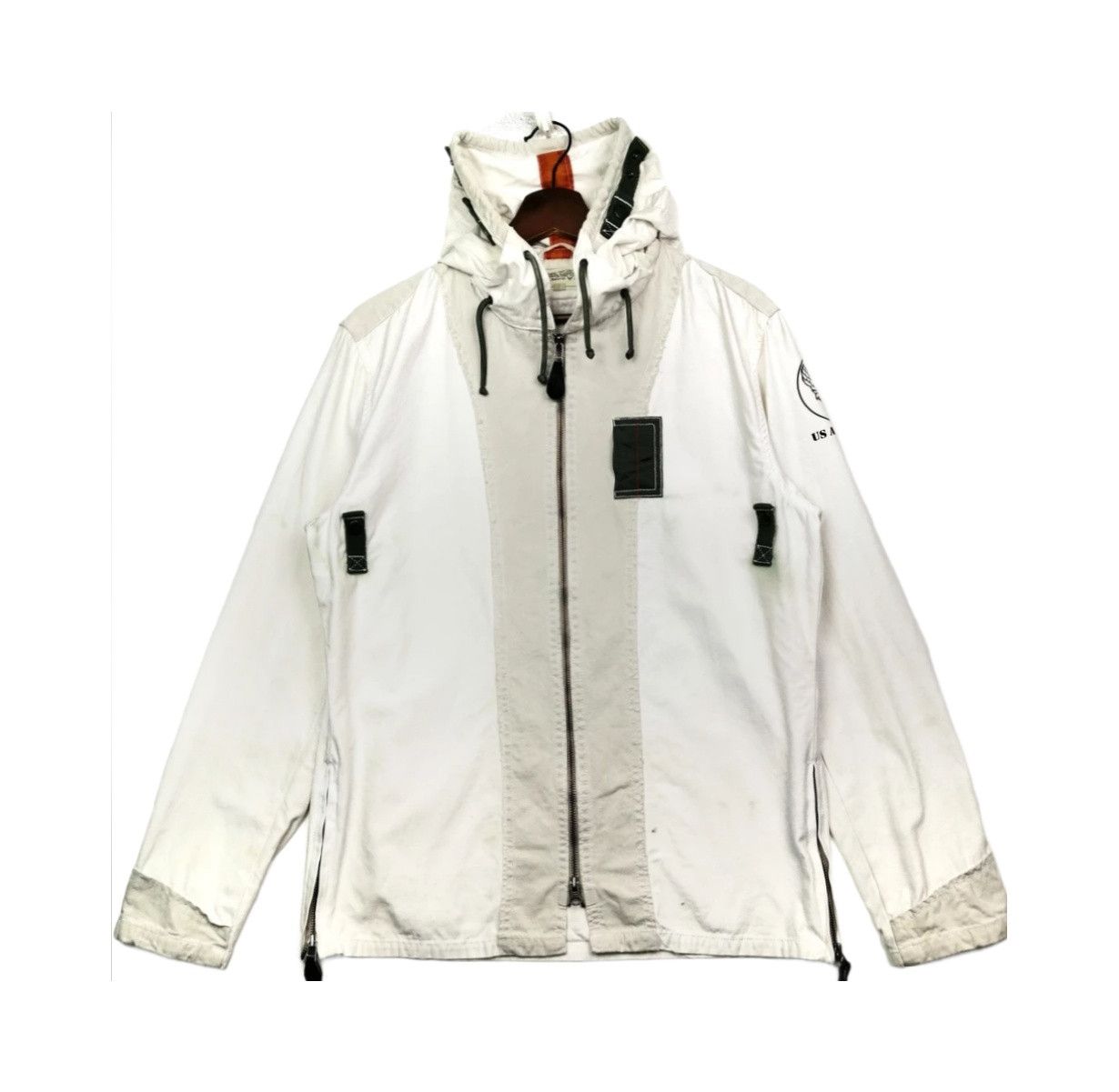 Avirex × Magical Design × Vintage Rare!! Avirex Pullover Zipper Hoodie Magical Design Size US L / EU 52-54 / 3 - 1 Thumbnail
