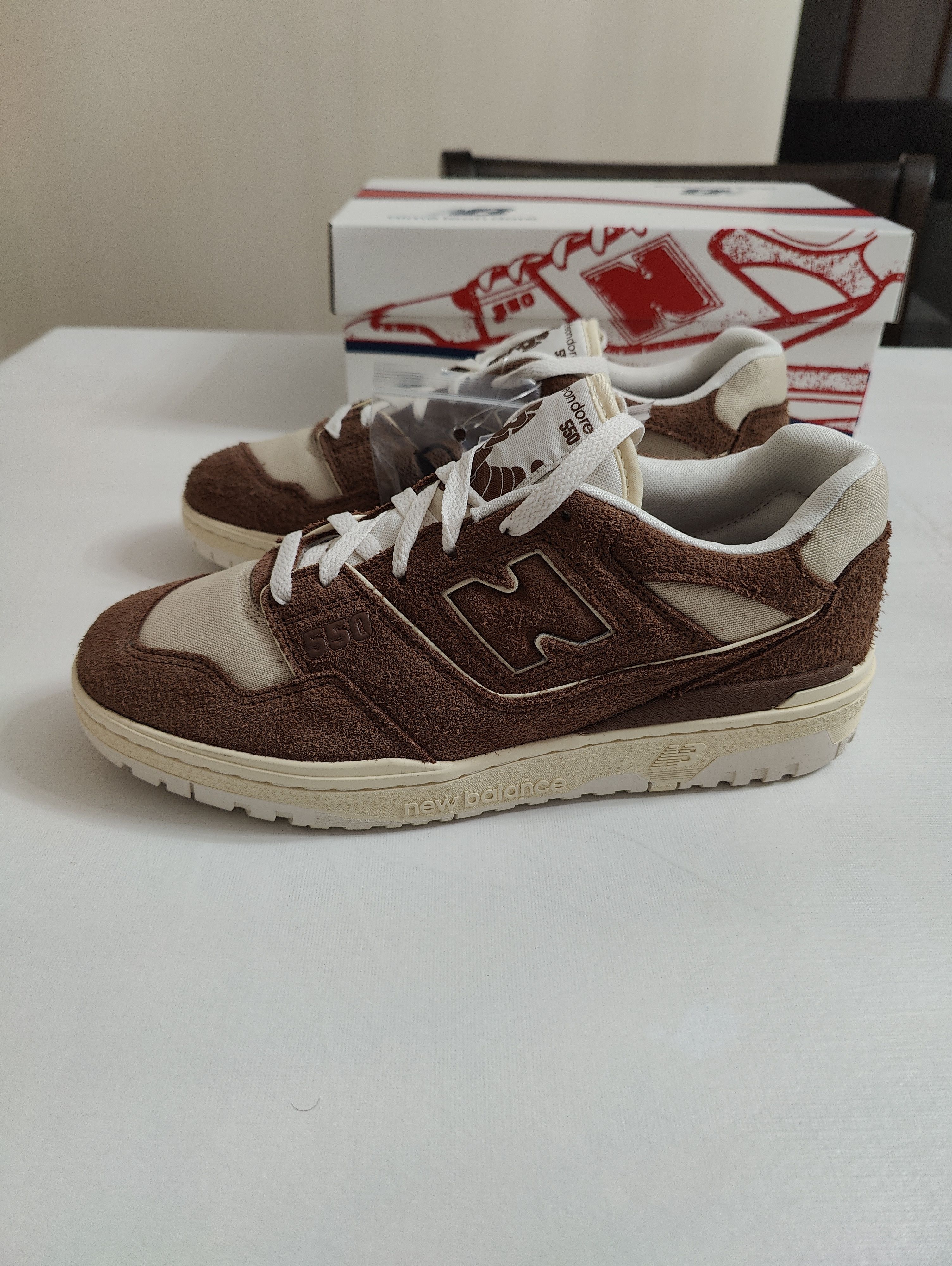 Aime Leon Dore × Designer × New Balance 550 Aime leon Dore NB basketball oxfords Size US 9.5 / EU 42-43 - 1 Thumbnail