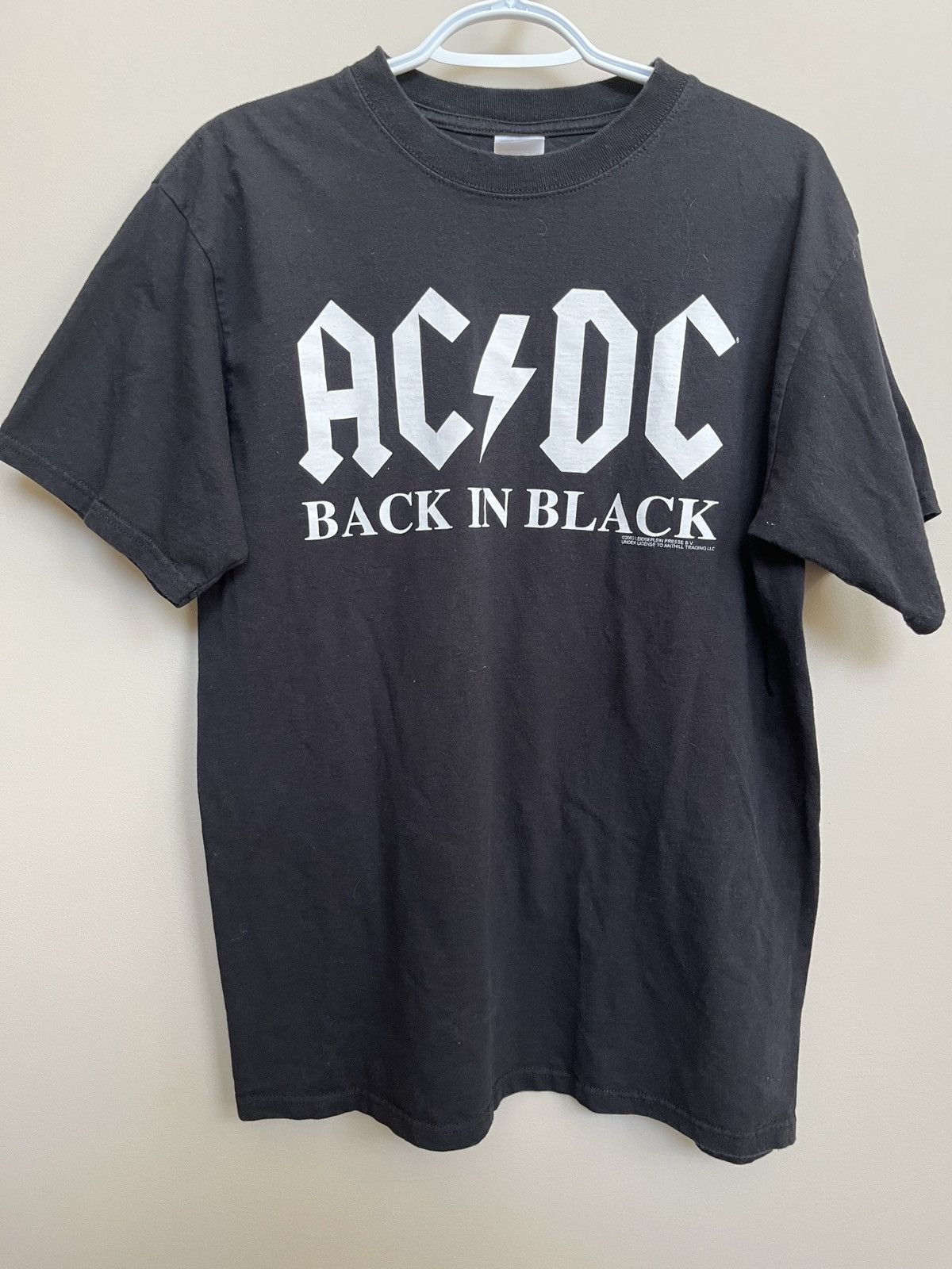 AC/DC × Vintage VINTAGE 2003 AC/DC BACK IN BLACK SHIRT Size US L / EU 52-54 / 3 - 1 Thumbnail