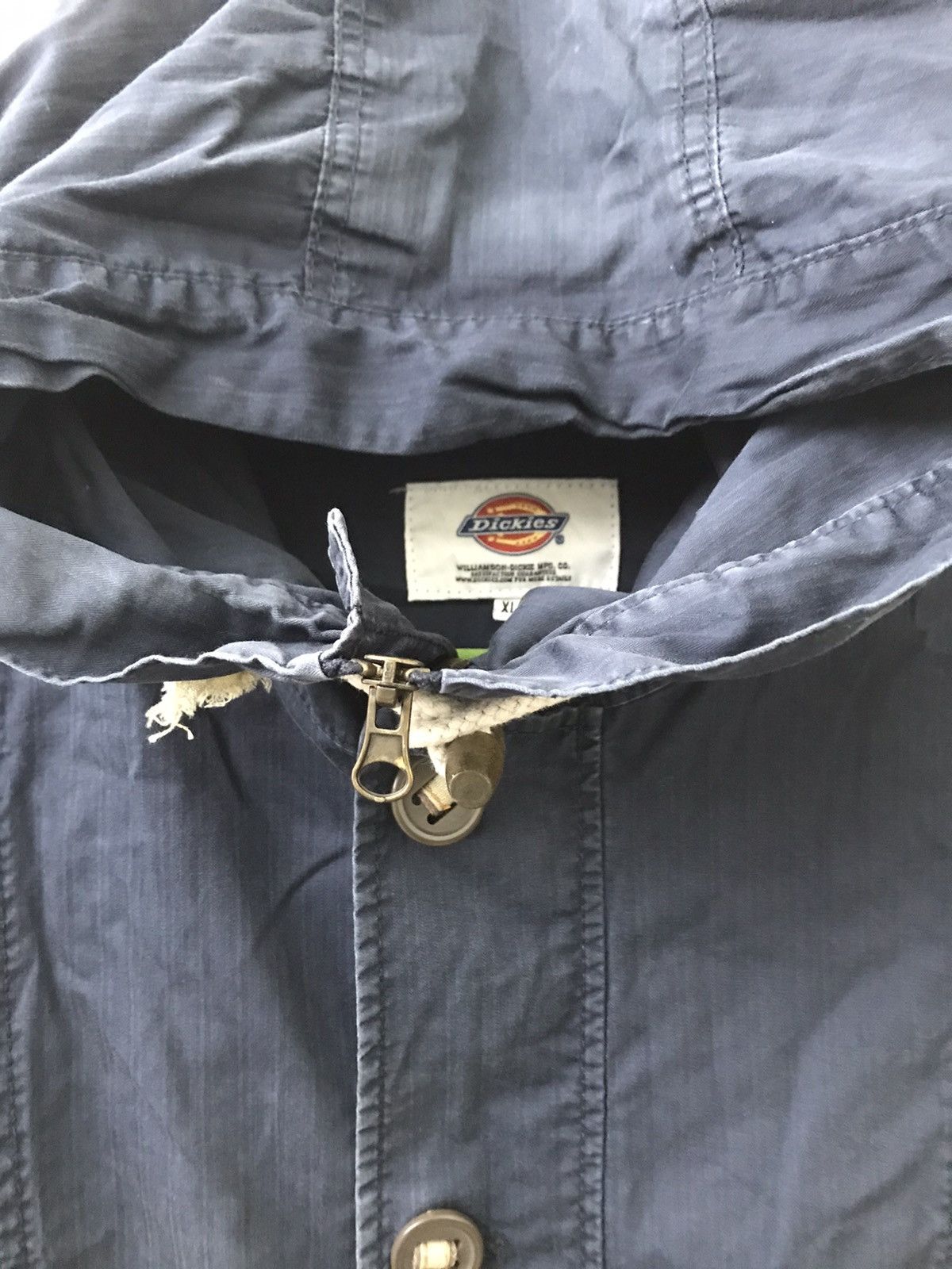 Dickies × Vintage Vintage 🔥 Dickies Distressed Light hoodie jacket Size US M / EU 48-50 / 2 - 5 Thumbnail