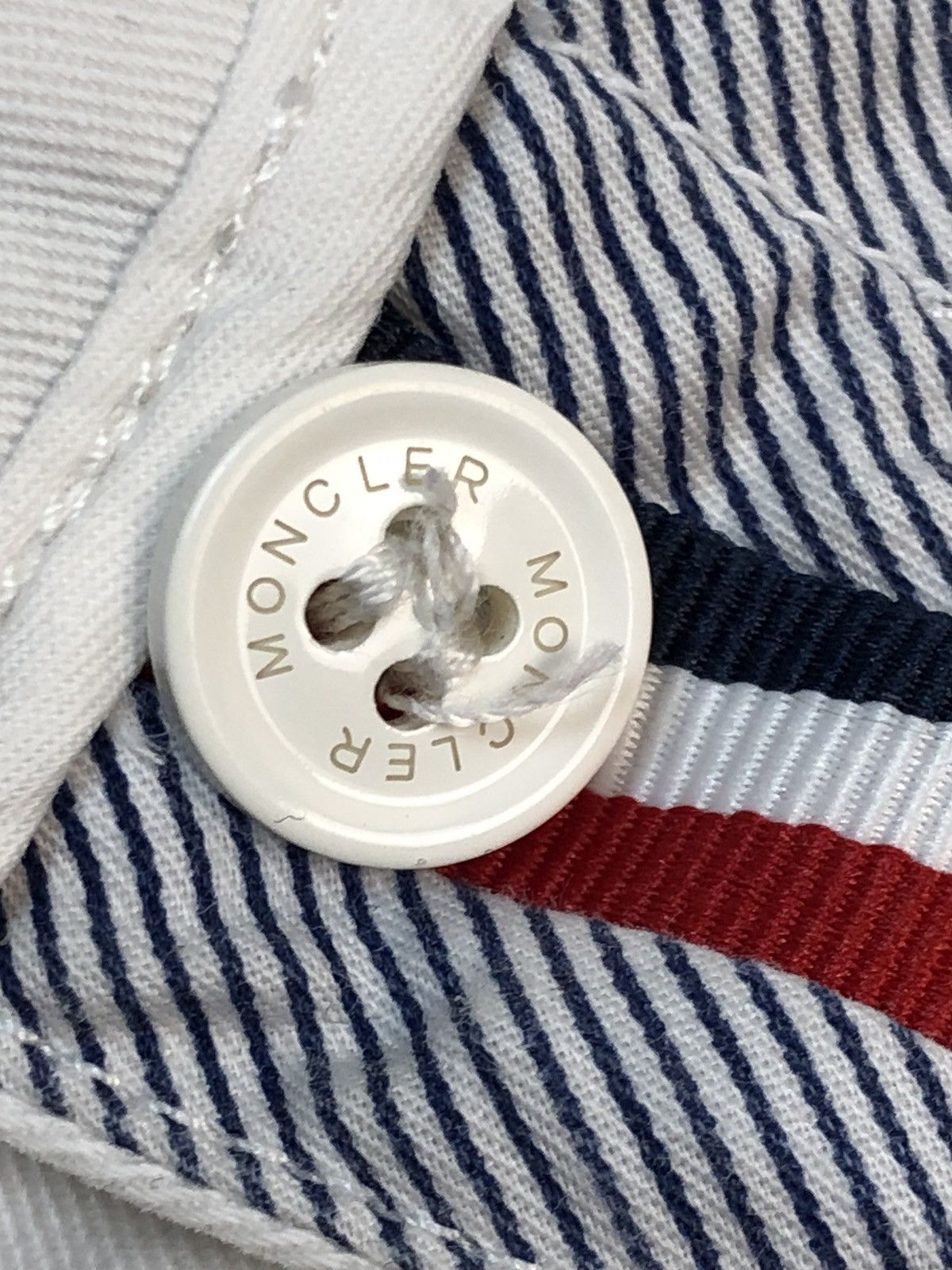 Moncler Moncler white cotton shorts Size US 34 / EU 50 - 9 Thumbnail