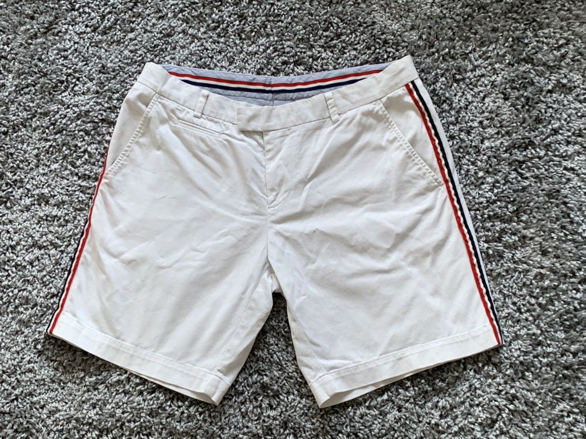 Moncler Moncler white cotton shorts Size US 34 / EU 50 - 1 Thumbnail