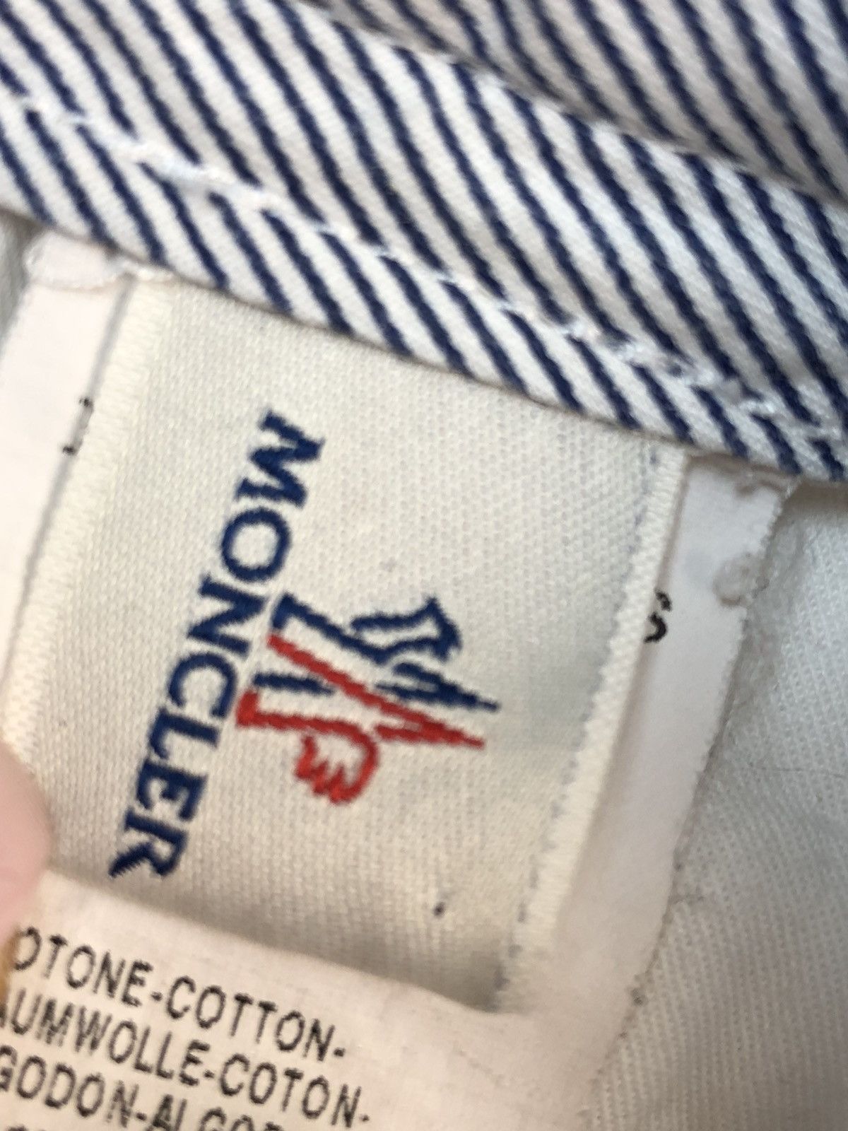 Moncler Moncler white cotton shorts Size US 34 / EU 50 - 4 Thumbnail