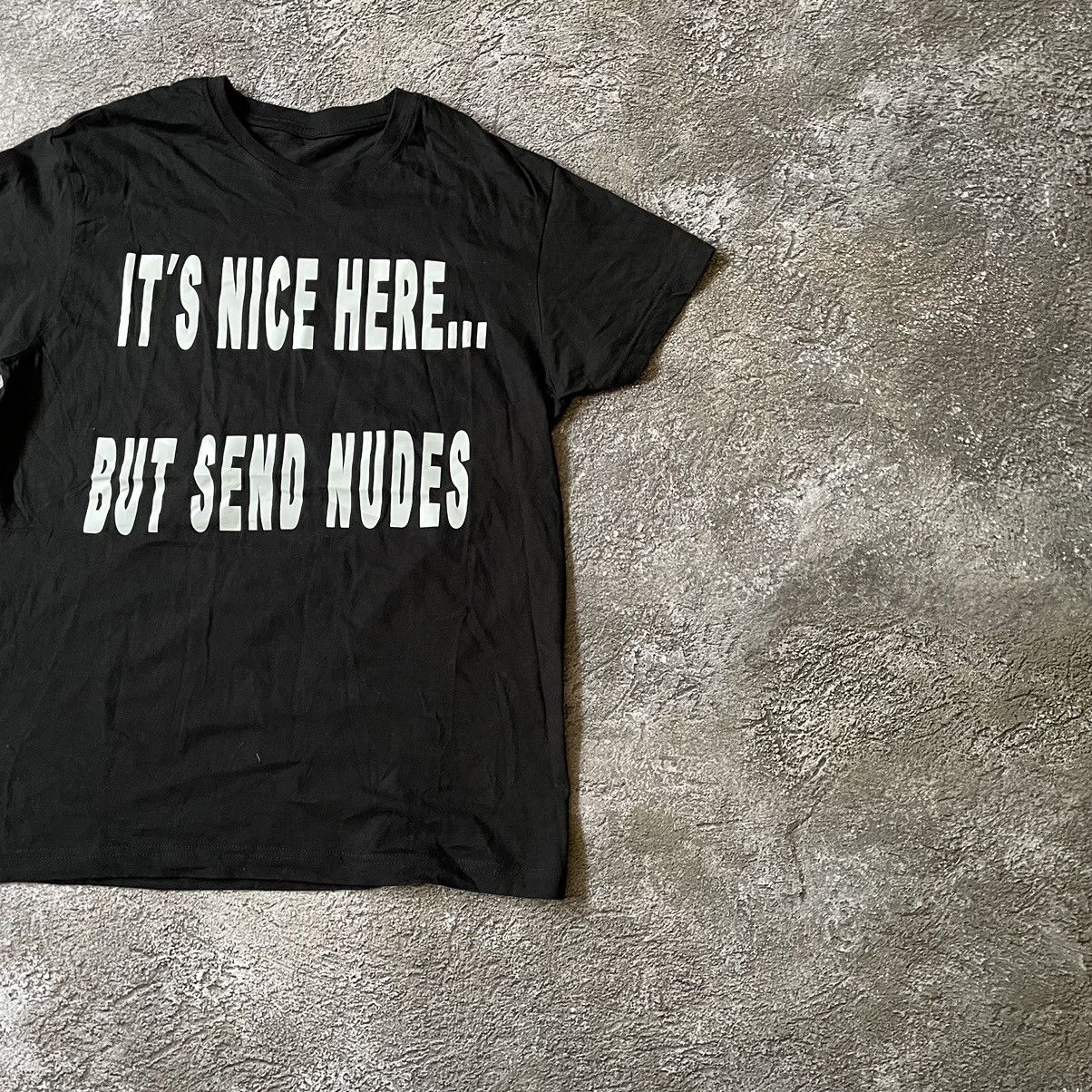 Vintage Vintage Y2K Funny Graphic Tee Black Oversized Grunge Skate M Size US M / EU 48-50 / 2 - 3 Thumbnail