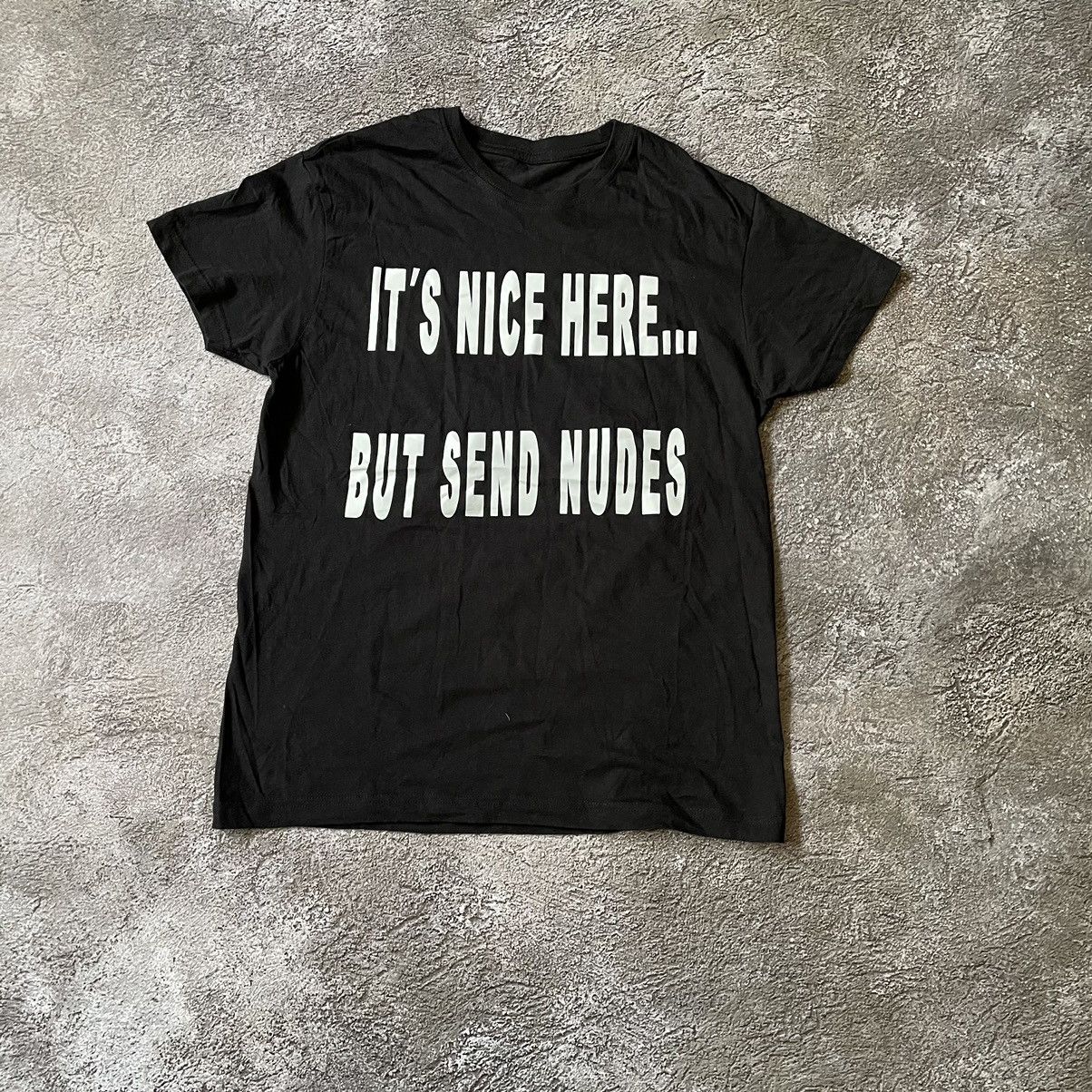 Vintage Vintage Y2K Funny Graphic Tee Black Oversized Grunge Skate M Size US M / EU 48-50 / 2 - 2 Thumbnail