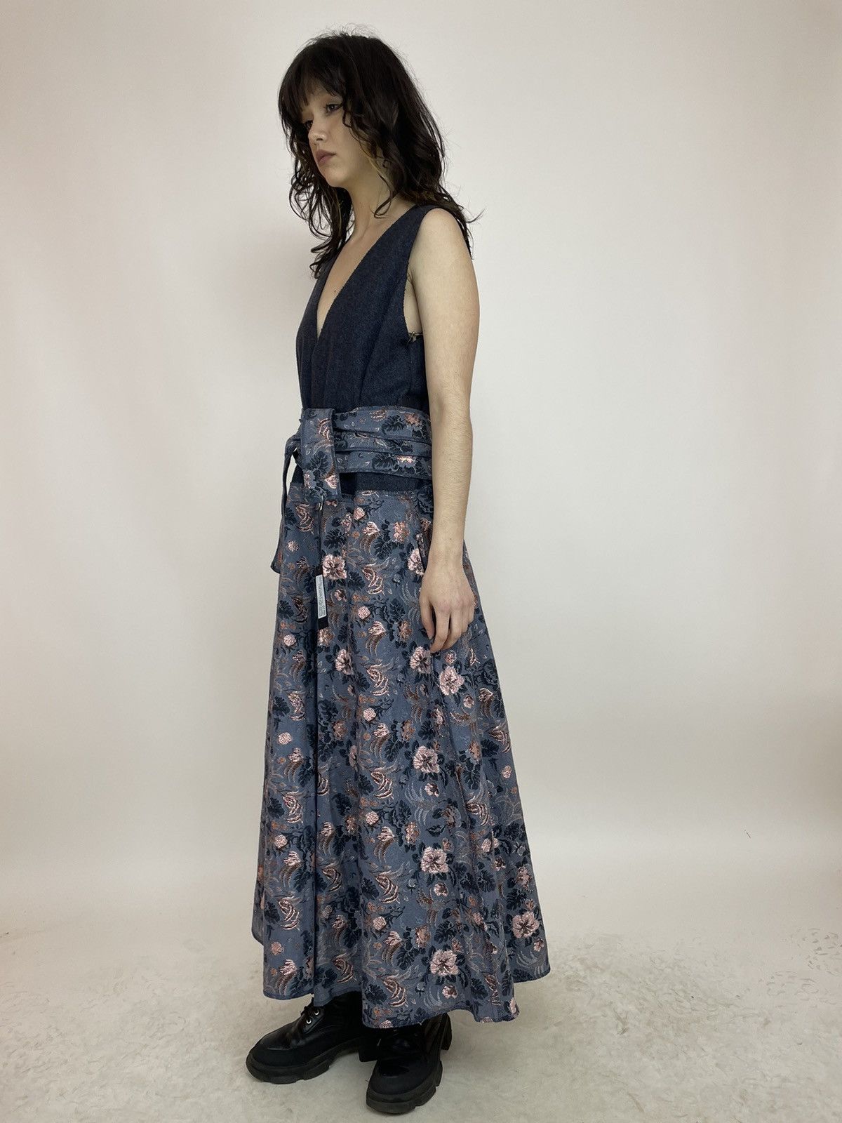 Other MARNA RO Los Angeles MAXI DRESS Foral Womens size M Size M / US 6-8 / IT 42-44 - 4 Thumbnail