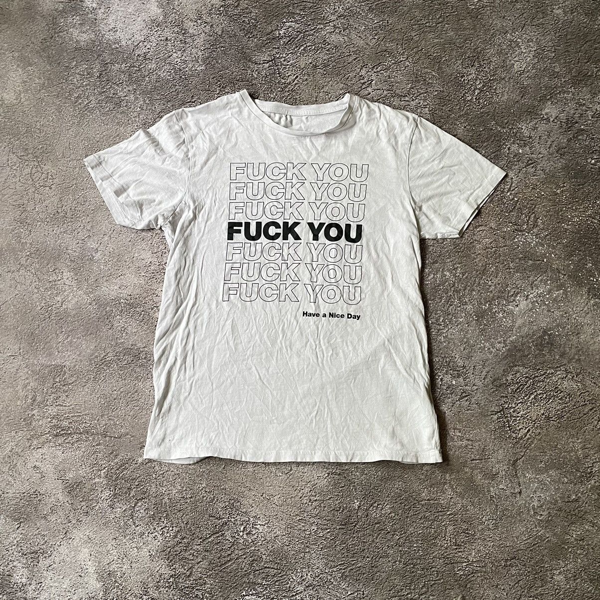 Vintage Vintage Y2K Graphic Tee Sun Faded Punk Streetwear Baggy M Size US M / EU 48-50 / 2 - 2 Thumbnail