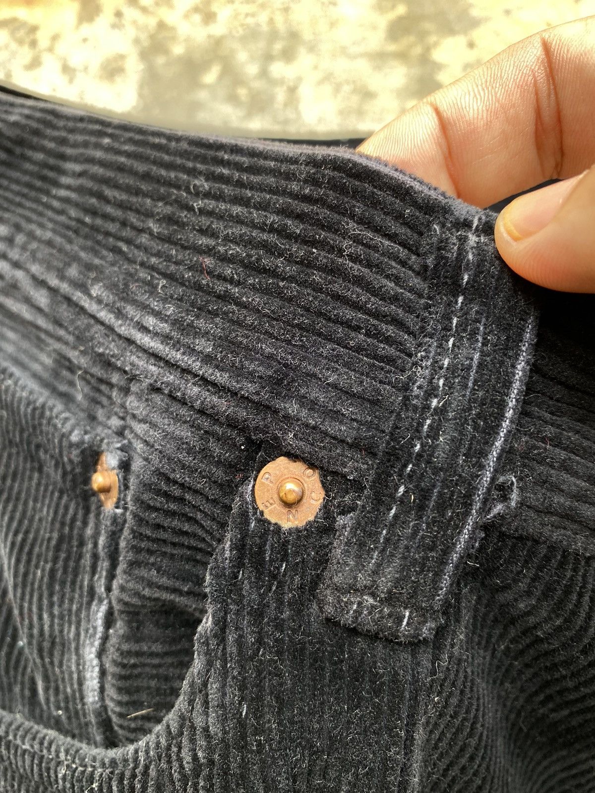 Needles 💥RARE💥 HOGGS by NEEDLES Black Corduroy Pant Nepenthes N.York Size US 34 / EU 50 - 9 Thumbnail