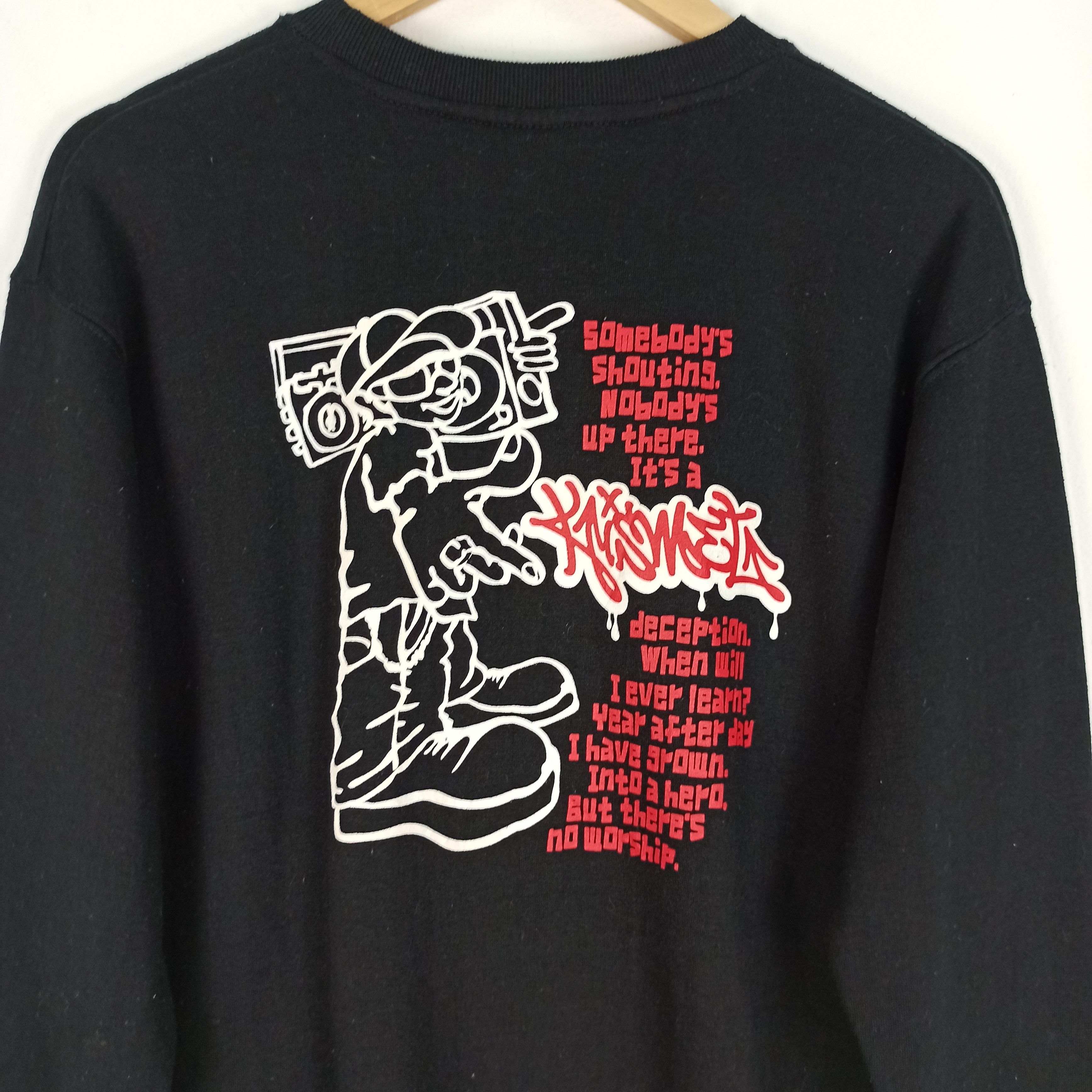 Japanese Brand 🔥Rare🔥 Streetwear Phisical Turkey Bear Sweatshirt Size US M / EU 48-50 / 2 - 6 Thumbnail