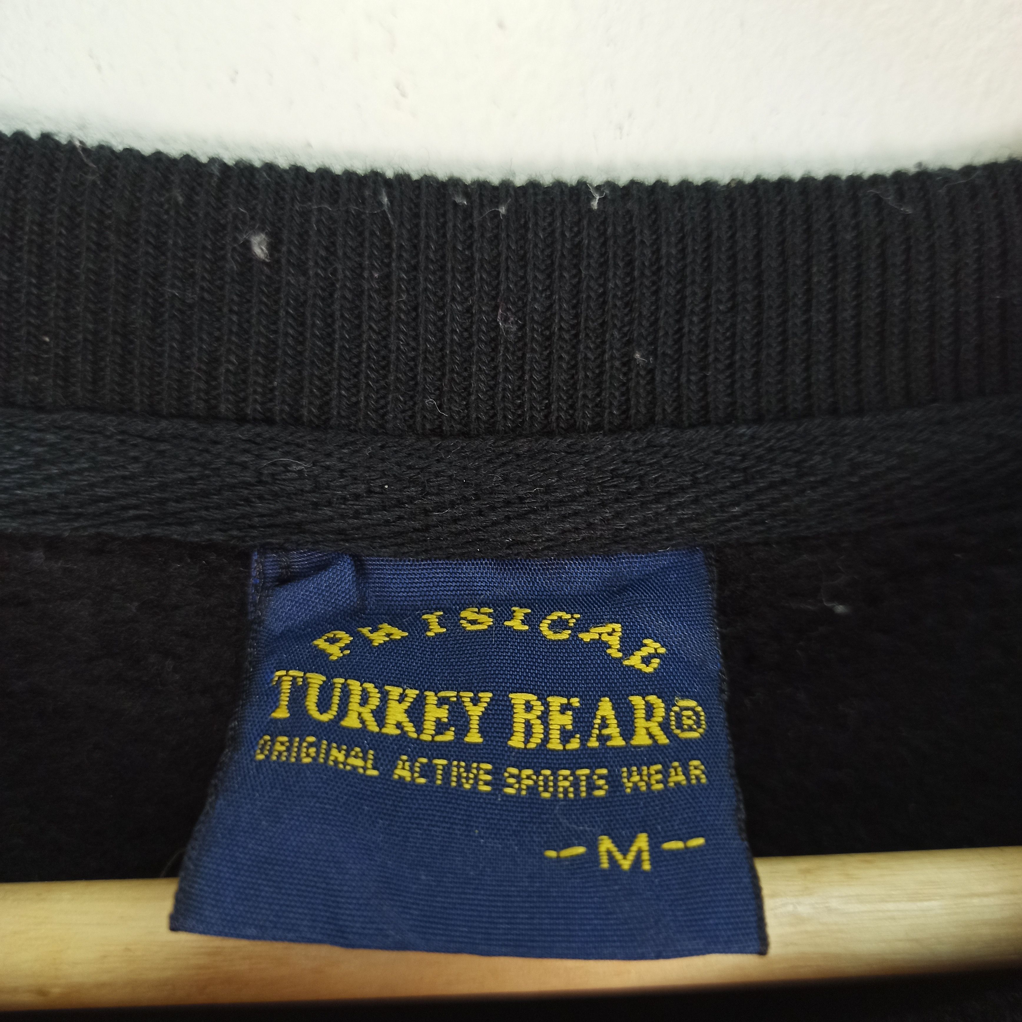 Japanese Brand 🔥Rare🔥 Streetwear Phisical Turkey Bear Sweatshirt Size US M / EU 48-50 / 2 - 8 Thumbnail