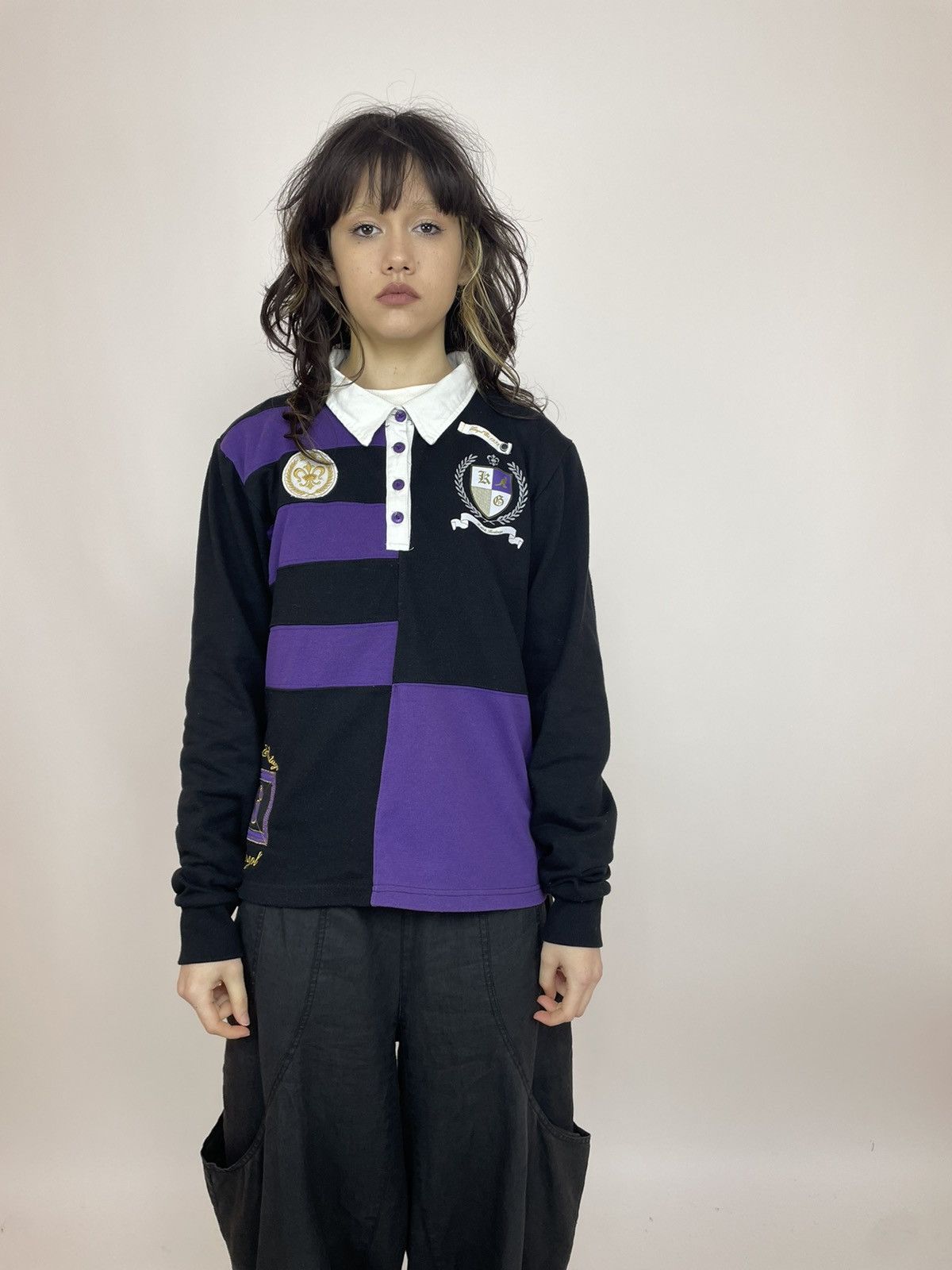 Kangol Womens Kangol Rugby Polo long sleeve British heritage Size XL / US 12-14 / IT 48-50 - 1 Thumbnail
