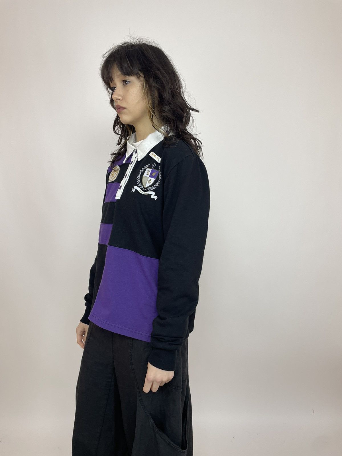Kangol Womens Kangol Rugby Polo long sleeve British heritage Size XL / US 12-14 / IT 48-50 - 4 Thumbnail