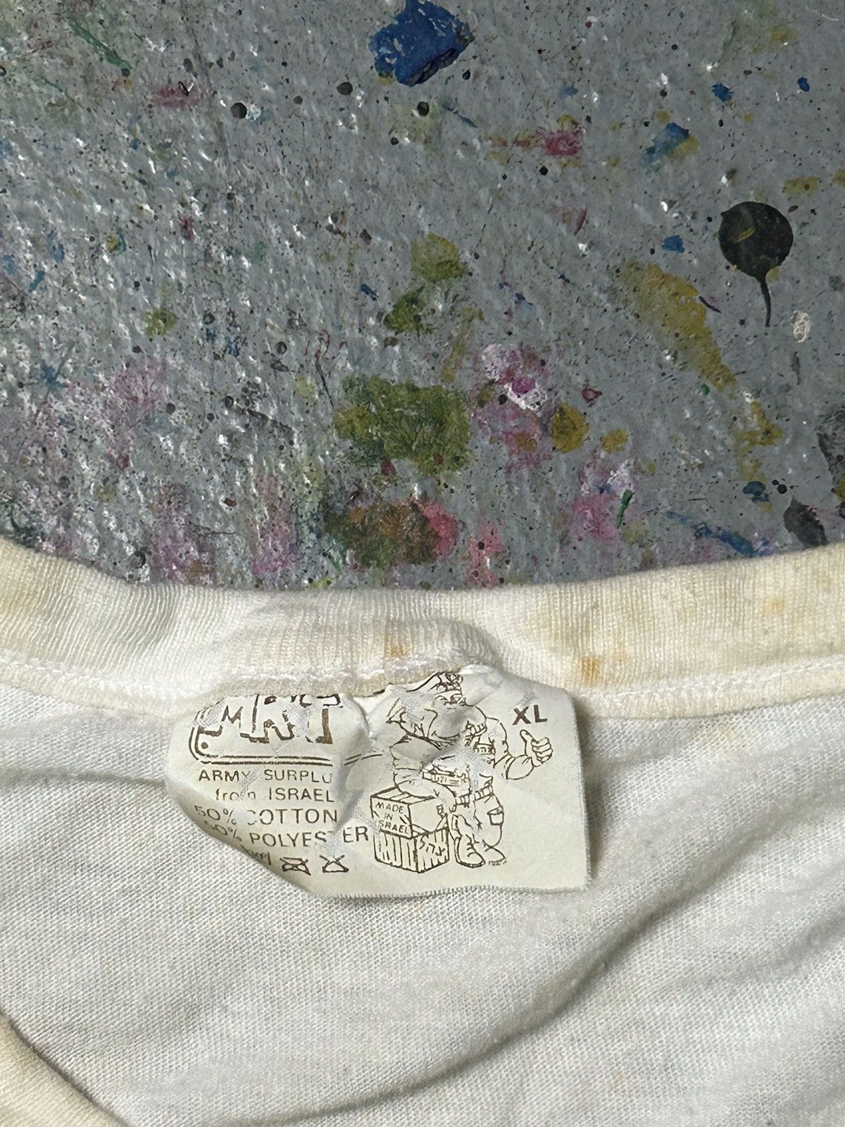 Band Tees × Vintage Vintage distressed Ziggy Marley 1988 Israel tour T-shirt Size US L / EU 52-54 / 3 - 6 Thumbnail