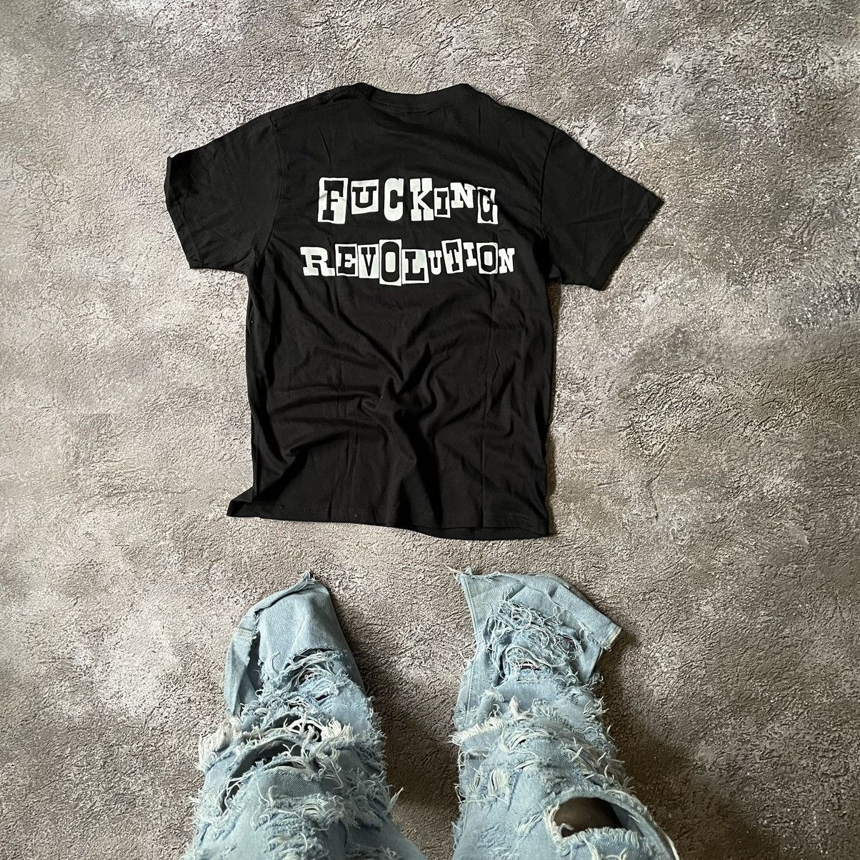 Vintage Vintage Y2K Graphic Tee Punk Underground Streetwear Black M Size US M / EU 48-50 / 2 - 6 Thumbnail