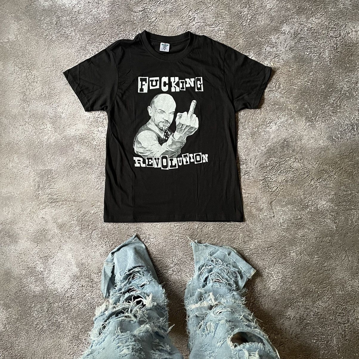 Vintage Vintage Y2K Graphic Tee Punk Underground Streetwear Black M Size US M / EU 48-50 / 2 - 1 Thumbnail