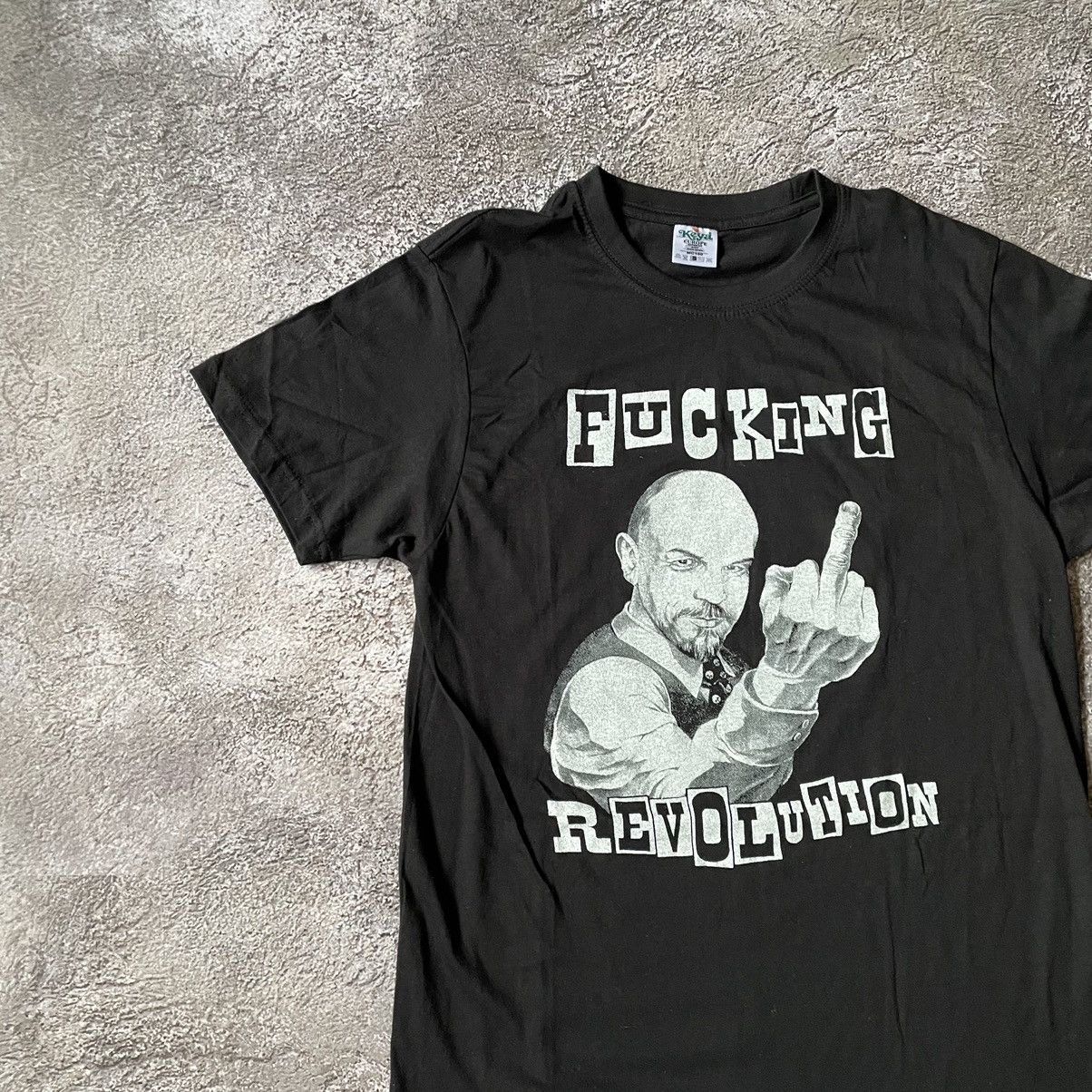 Vintage Vintage Y2K Graphic Tee Punk Underground Streetwear Black M Size US M / EU 48-50 / 2 - 4 Thumbnail