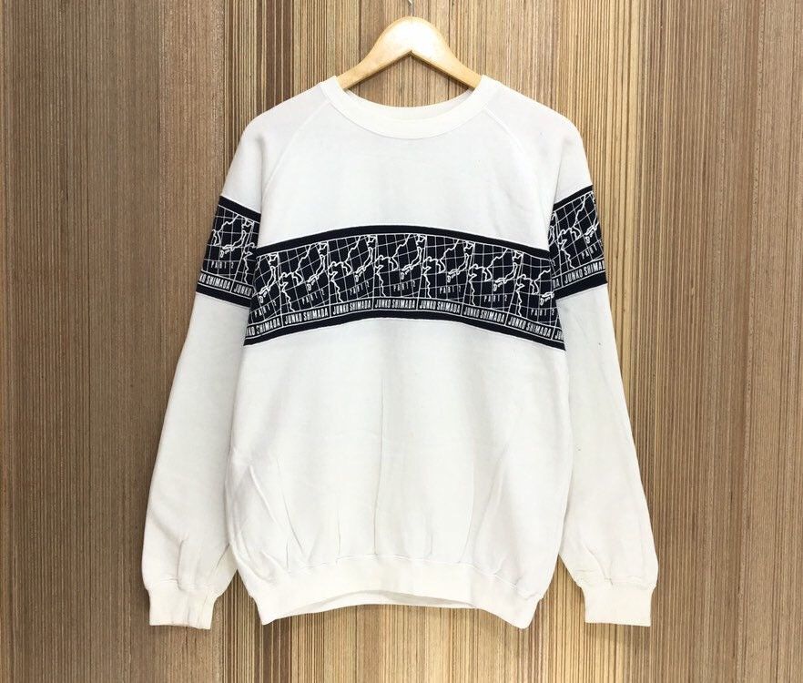 JUNKO SHIMADA Crewneck Maps Logo Sweatshirt