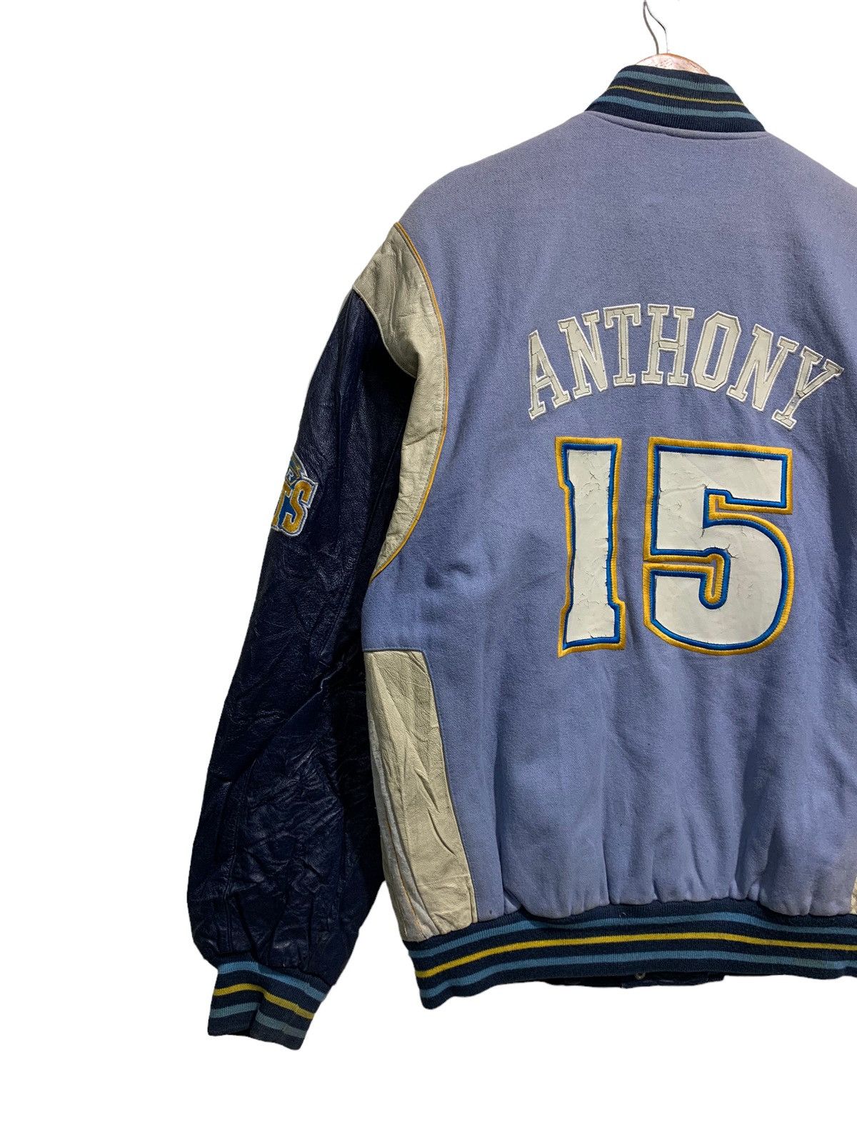 Jeff Hamilton × NBA 🔥JEFF HAMILTON DENVER NUGGETS NBA VARSITY JACKET Size US M / EU 48-50 / 2 - 6 Thumbnail
