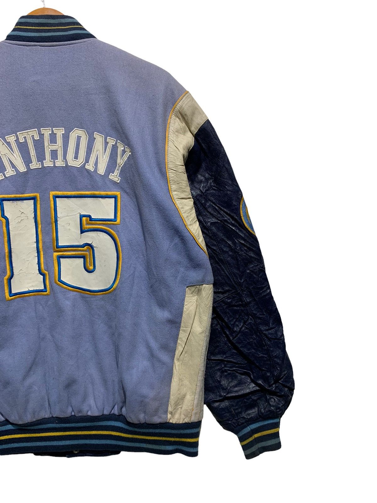Jeff Hamilton × NBA 🔥JEFF HAMILTON DENVER NUGGETS NBA VARSITY JACKET Size US M / EU 48-50 / 2 - 7 Thumbnail
