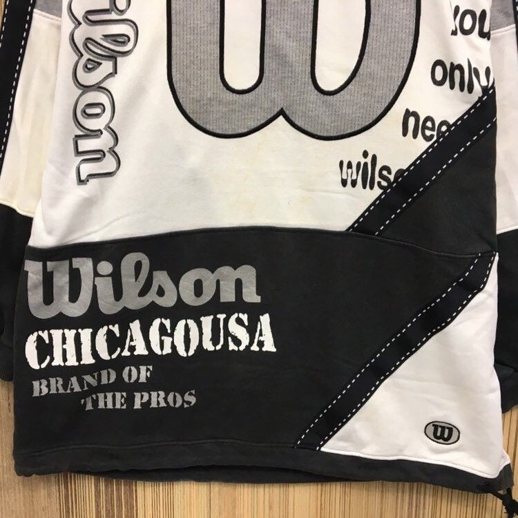 Sports Specialties × Vintage × Wilson Wilson Turtle Neck Sweatshirt Size US L / EU 52-54 / 3 - 9 Thumbnail