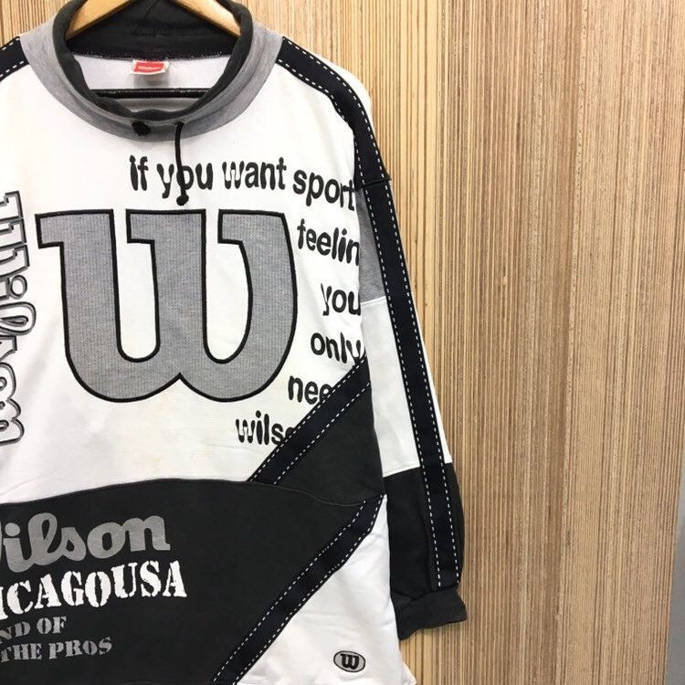 Sports Specialties × Vintage × Wilson Wilson Turtle Neck Sweatshirt Size US L / EU 52-54 / 3 - 7 Thumbnail
