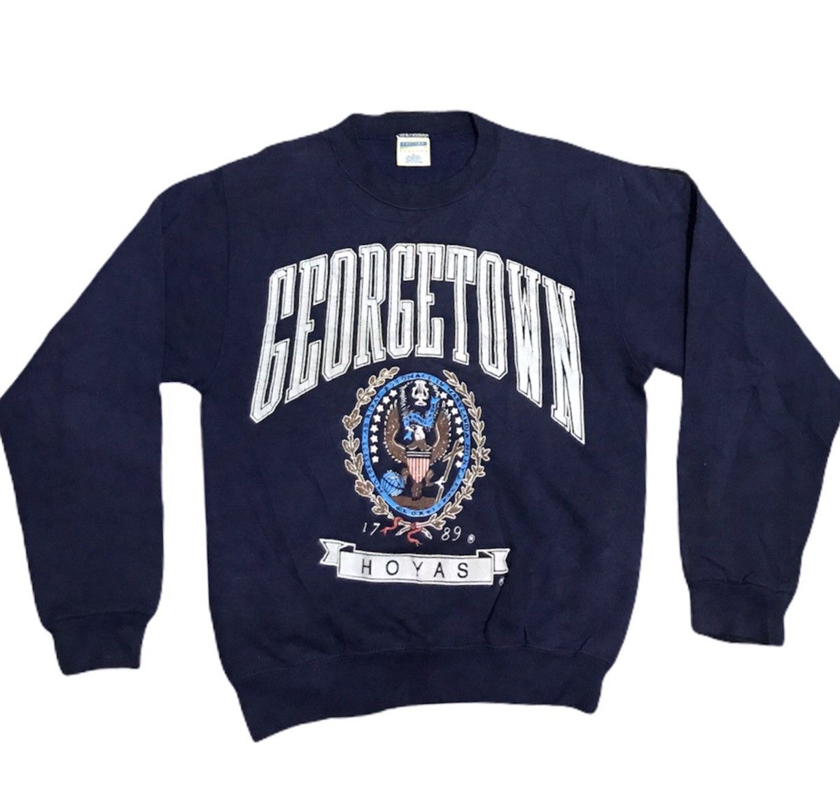 Vintage Vintage college Georgetown sweatshirt Size US S / EU 44-46 / 1 - 3 Thumbnail
