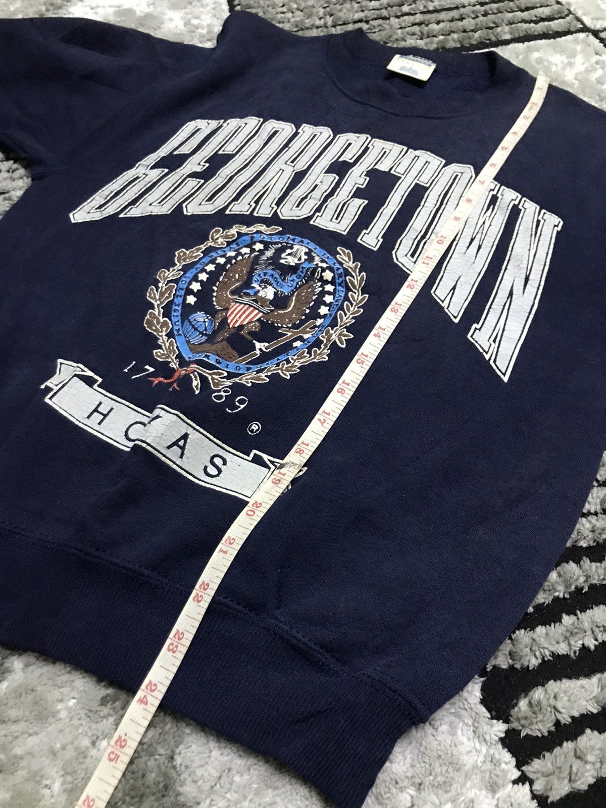 Vintage Vintage college Georgetown sweatshirt Size US S / EU 44-46 / 1 - 7 Thumbnail