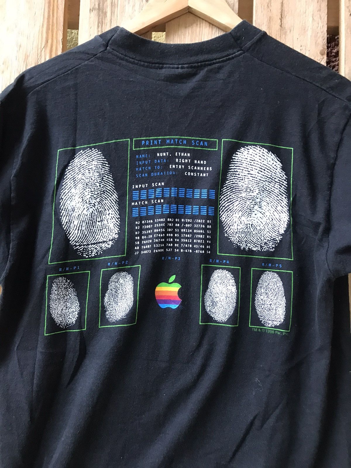 Apple Vtg 90s Mission Imposibble Tom Cruise Action Movie Tee Size US L / EU 52-54 / 3 - 4 Thumbnail