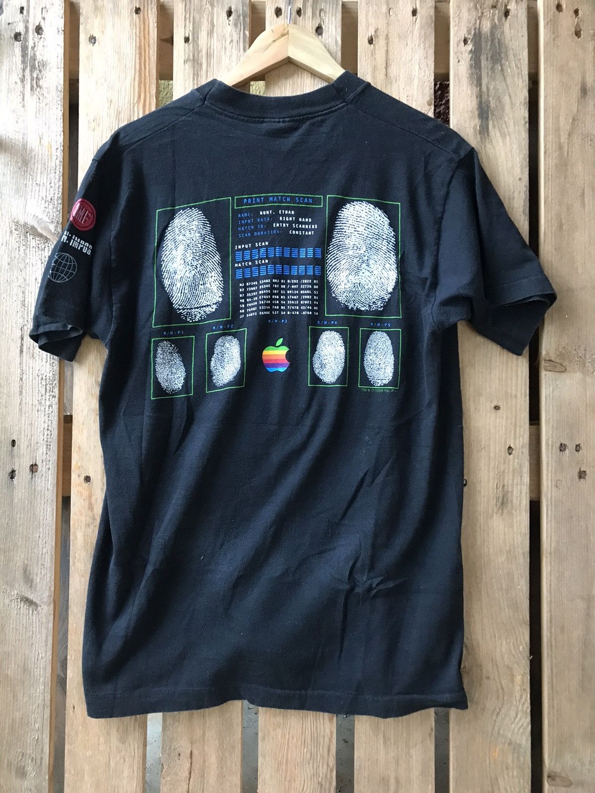Apple Vtg 90s Mission Imposibble Tom Cruise Action Movie Tee Size US L / EU 52-54 / 3 - 2 Thumbnail
