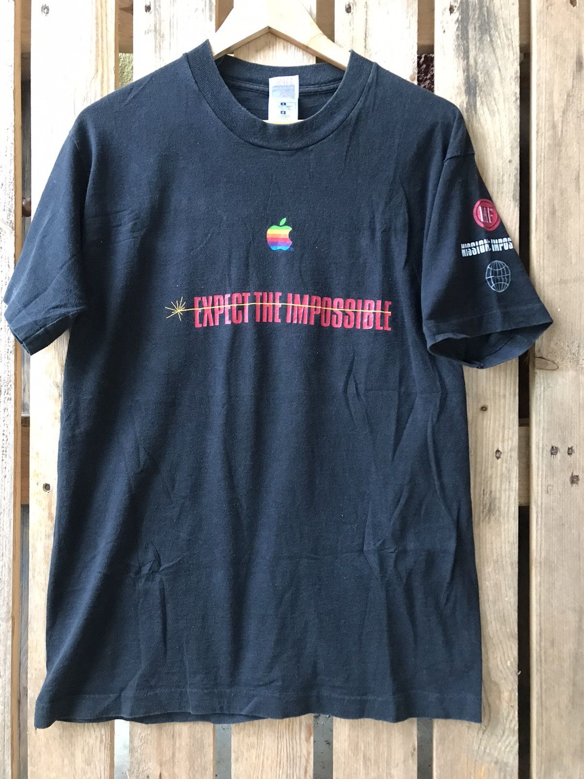 Apple Vtg 90s Mission Imposibble Tom Cruise Action Movie Tee Size US L / EU 52-54 / 3 - 5 Thumbnail