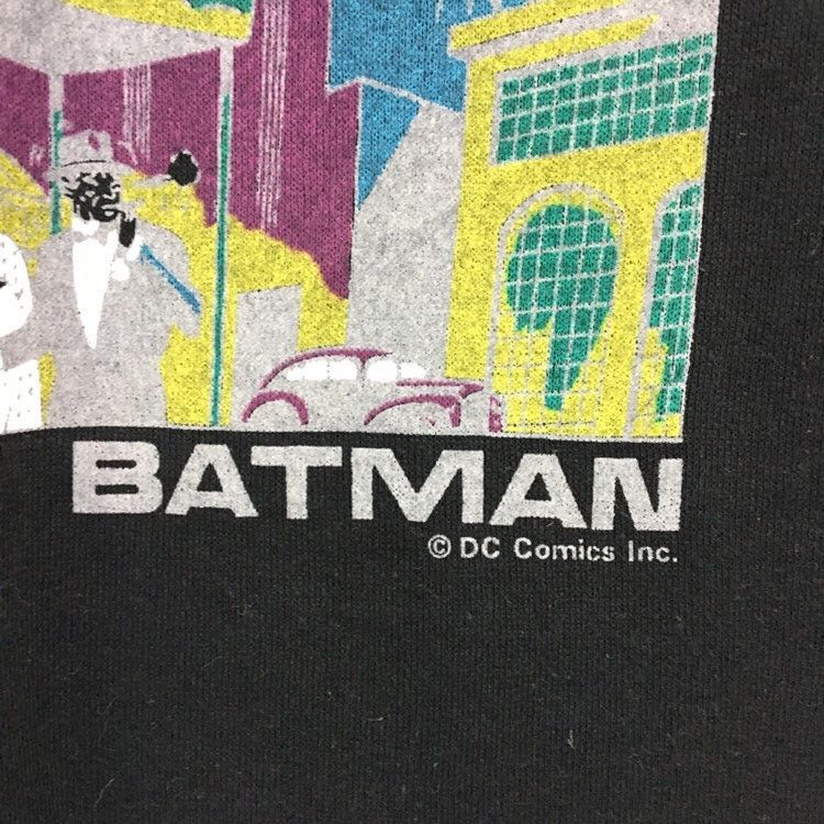 DC Comics × Vintage Vintage 90s Discus Athletic Batman Sweatshirt Size US M / EU 48-50 / 2 - 7 Thumbnail