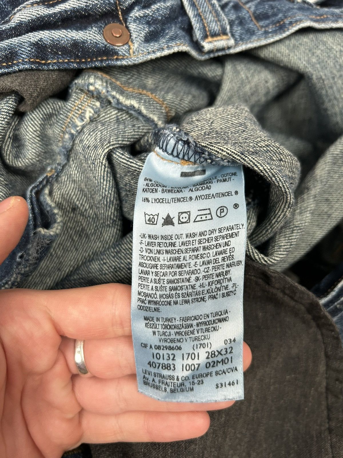 Levi's Vintage Levi’s Denim Pants Alternative Rare Size US 32 / EU 48 - 7 Thumbnail