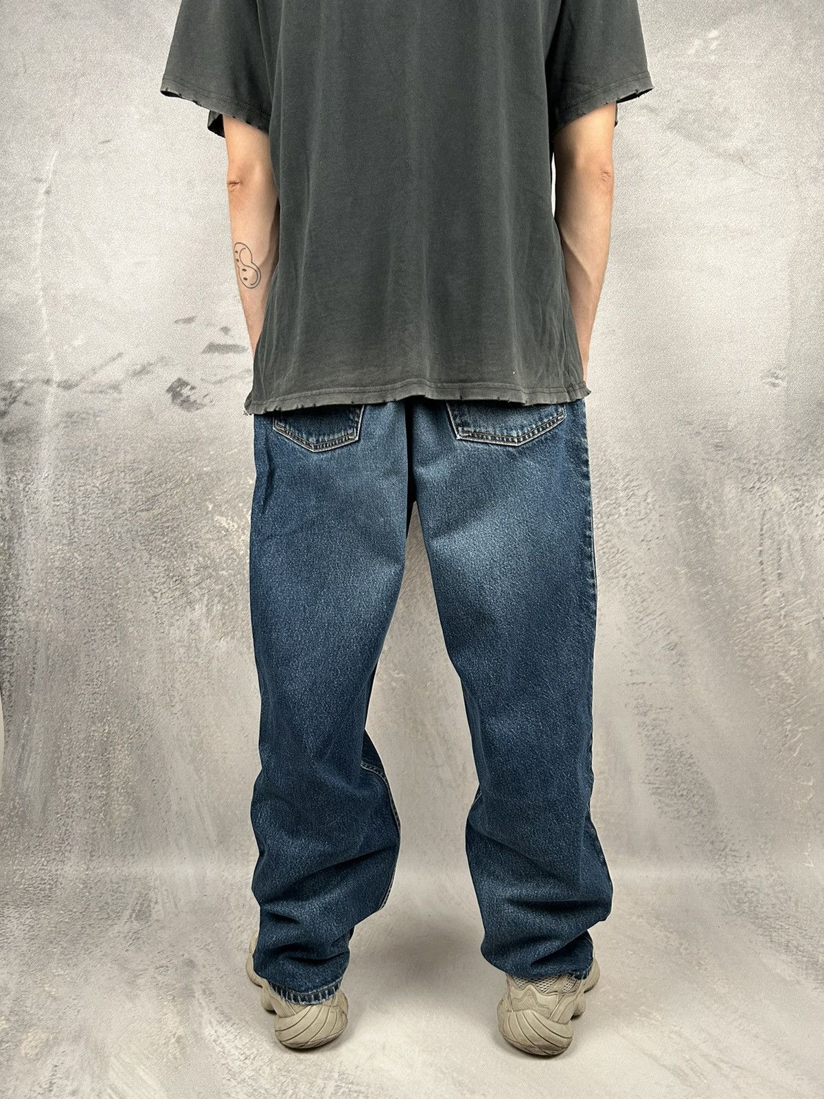 Levi's Vintage Levi’s 550 Made in USA 90s Washed Denim Pants Rare Size US 40 / EU 56 - 4 Thumbnail