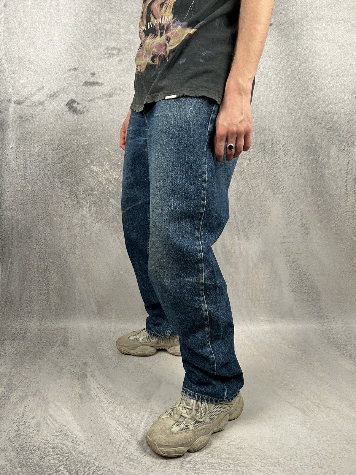 Levi's Vintage Levi’s 550 Made in USA 90s Washed Denim Pants Rare Size US 40 / EU 56 - 1 Thumbnail