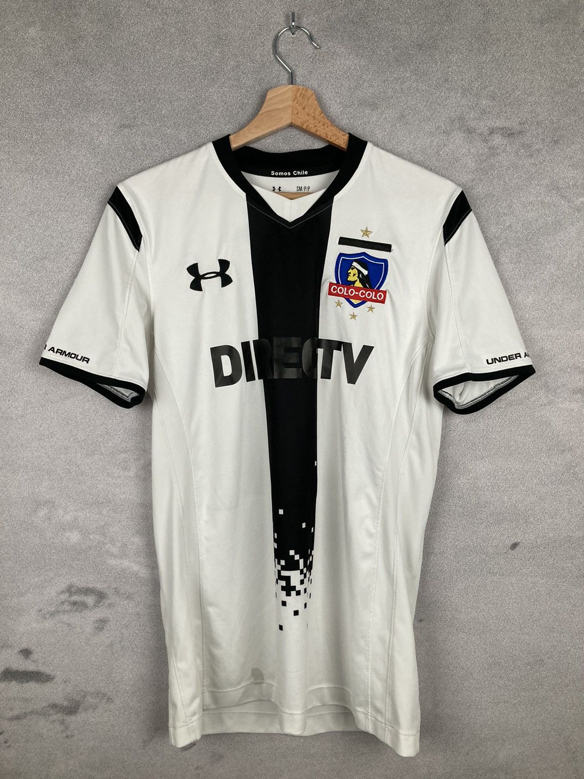 Under Armour Vintage Colo Colo Soccer Jersey Football Rare Size US S / EU 44-46 / 1 - 1 Thumbnail
