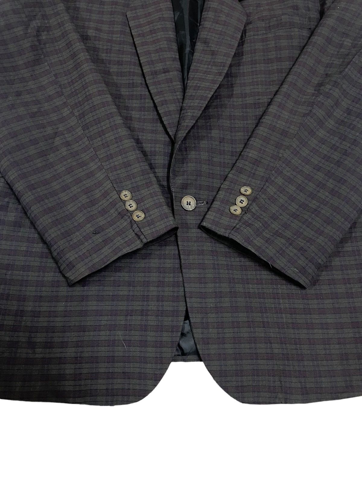 Japanese Brand Japanese Brand Street Casual Plaid Sport Coat Size US L / EU 52-54 / 3 - 6 Thumbnail