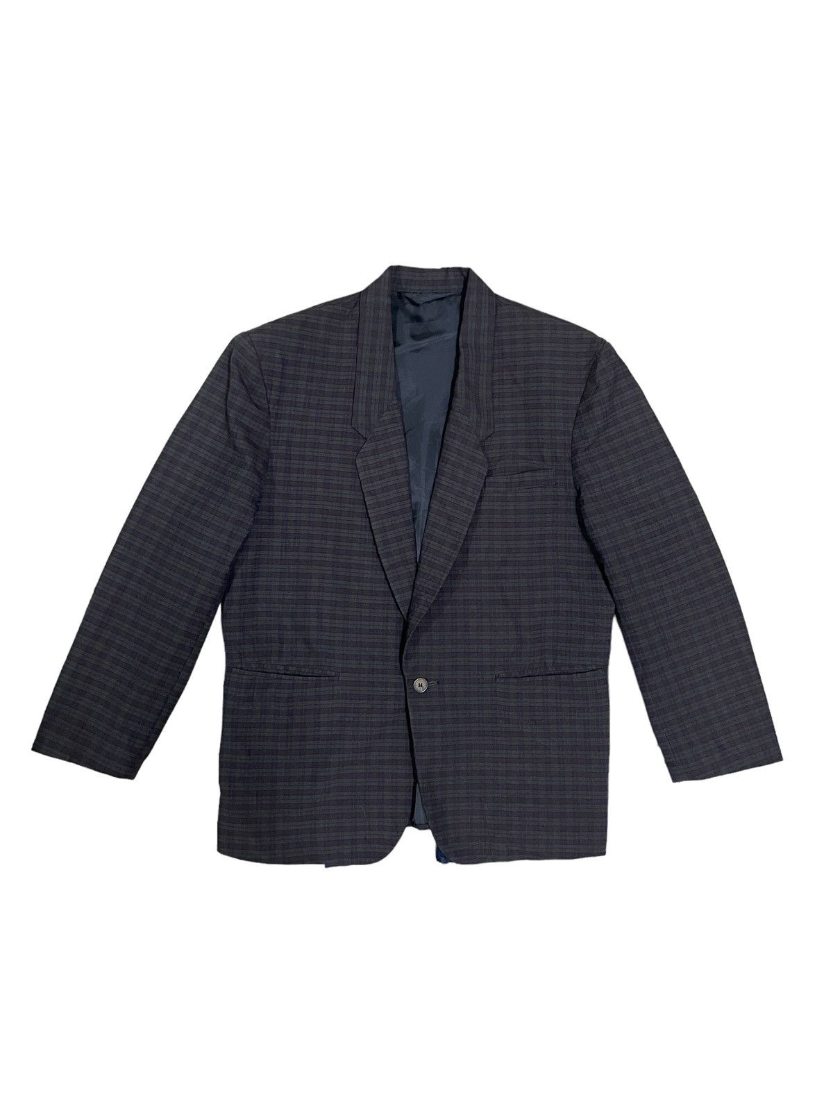 Japanese Brand Japanese Brand Street Casual Plaid Sport Coat Size US L / EU 52-54 / 3 - 1 Thumbnail