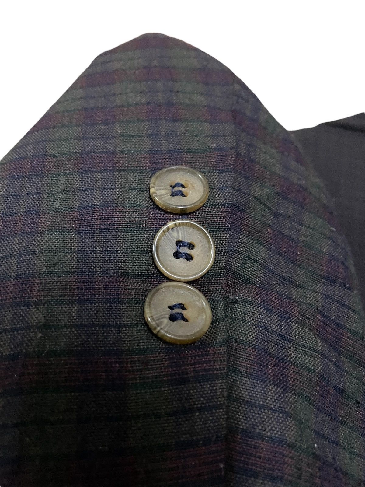 Japanese Brand Japanese Brand Street Casual Plaid Sport Coat Size US L / EU 52-54 / 3 - 13 Thumbnail