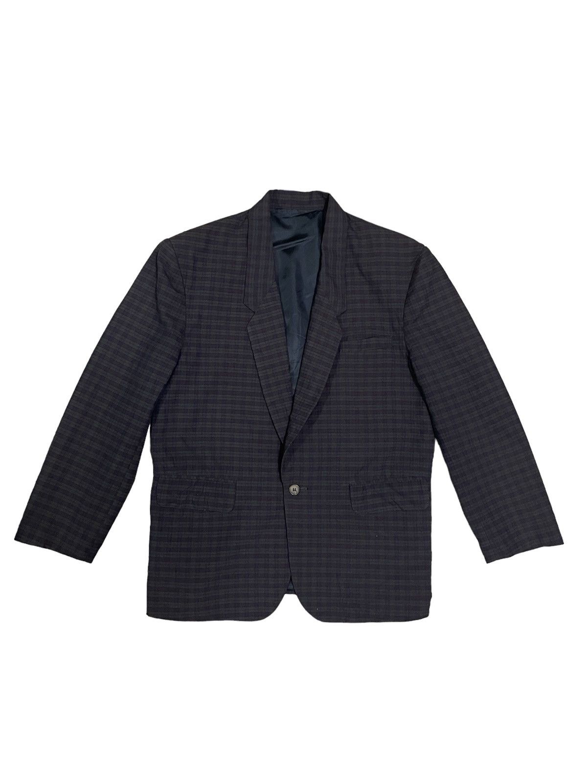 Japanese Brand Japanese Brand Street Casual Plaid Sport Coat Size US L / EU 52-54 / 3 - 8 Thumbnail