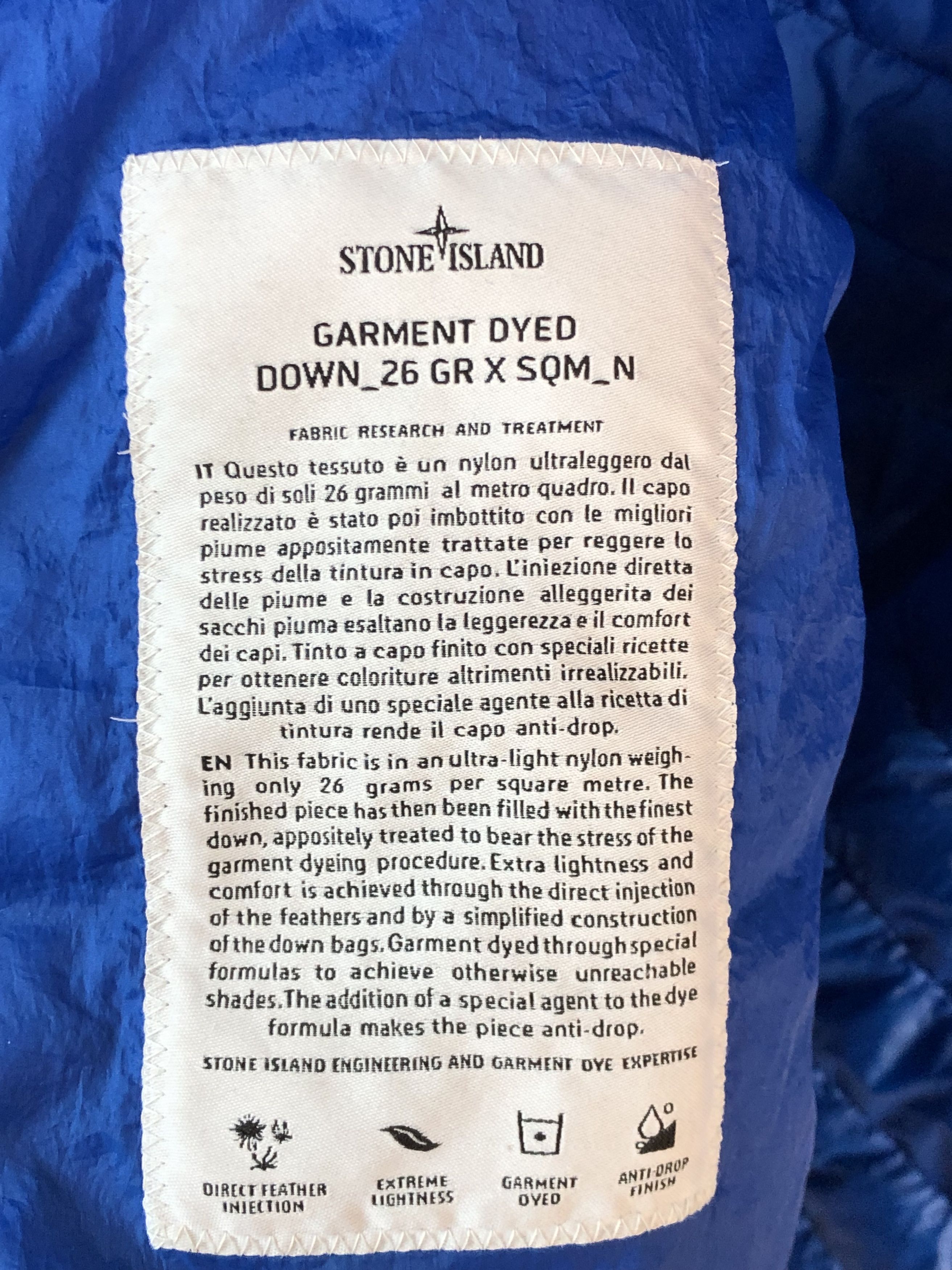 Stone Island Stone Island Garment Dyed vest blue Size US XL / EU 56 / 4 - 13 Thumbnail