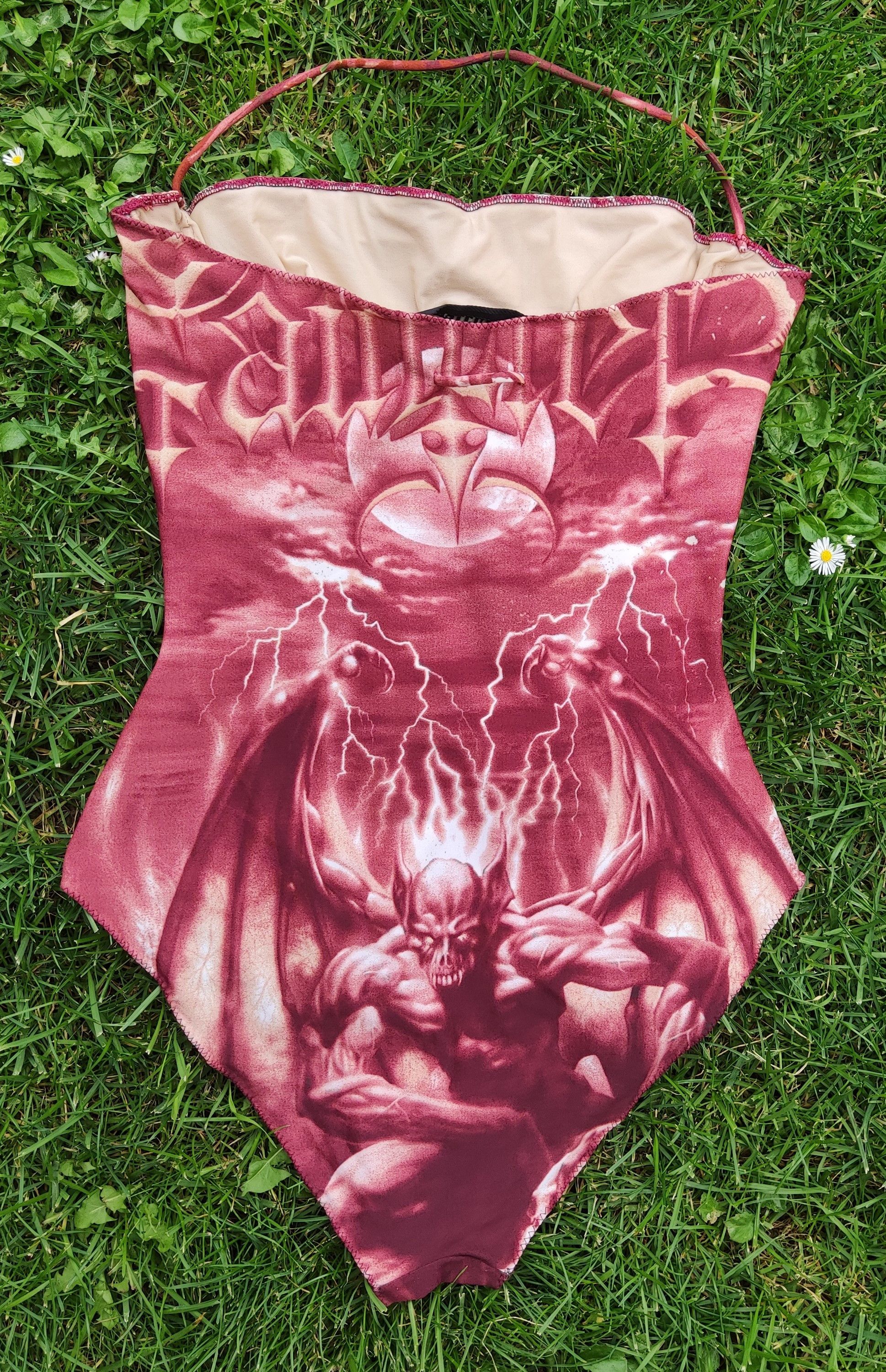 Jean Paul Gaultier Jean Paul Gaultier Satan Devil Hell 2001 Swimsuit Top Bikini Size L / US 10 / IT 46 - 6 Thumbnail