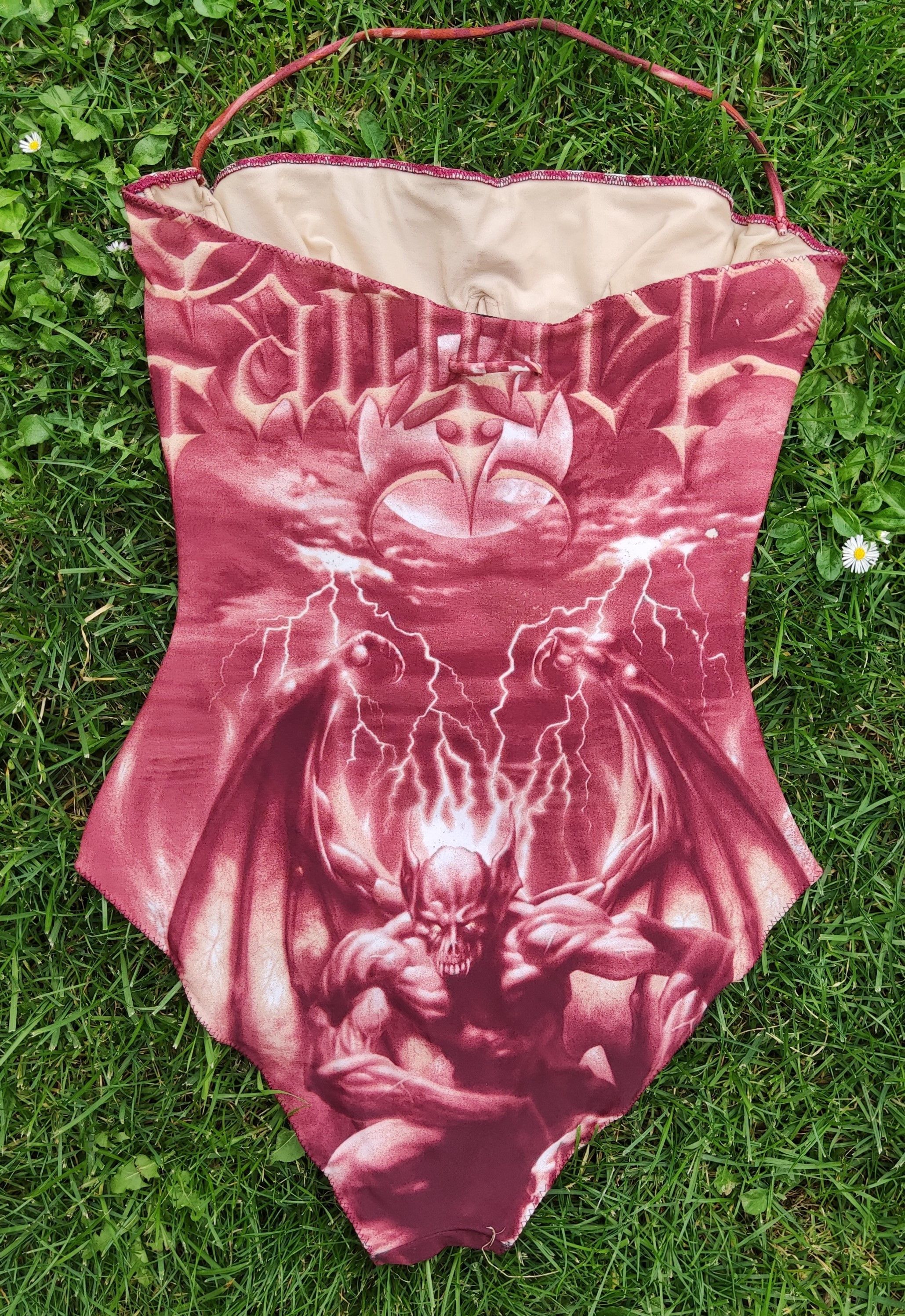 Jean Paul Gaultier Jean Paul Gaultier Satan Devil Hell 2001 Swimsuit Top Bikini Size L / US 10 / IT 46 - 5 Thumbnail